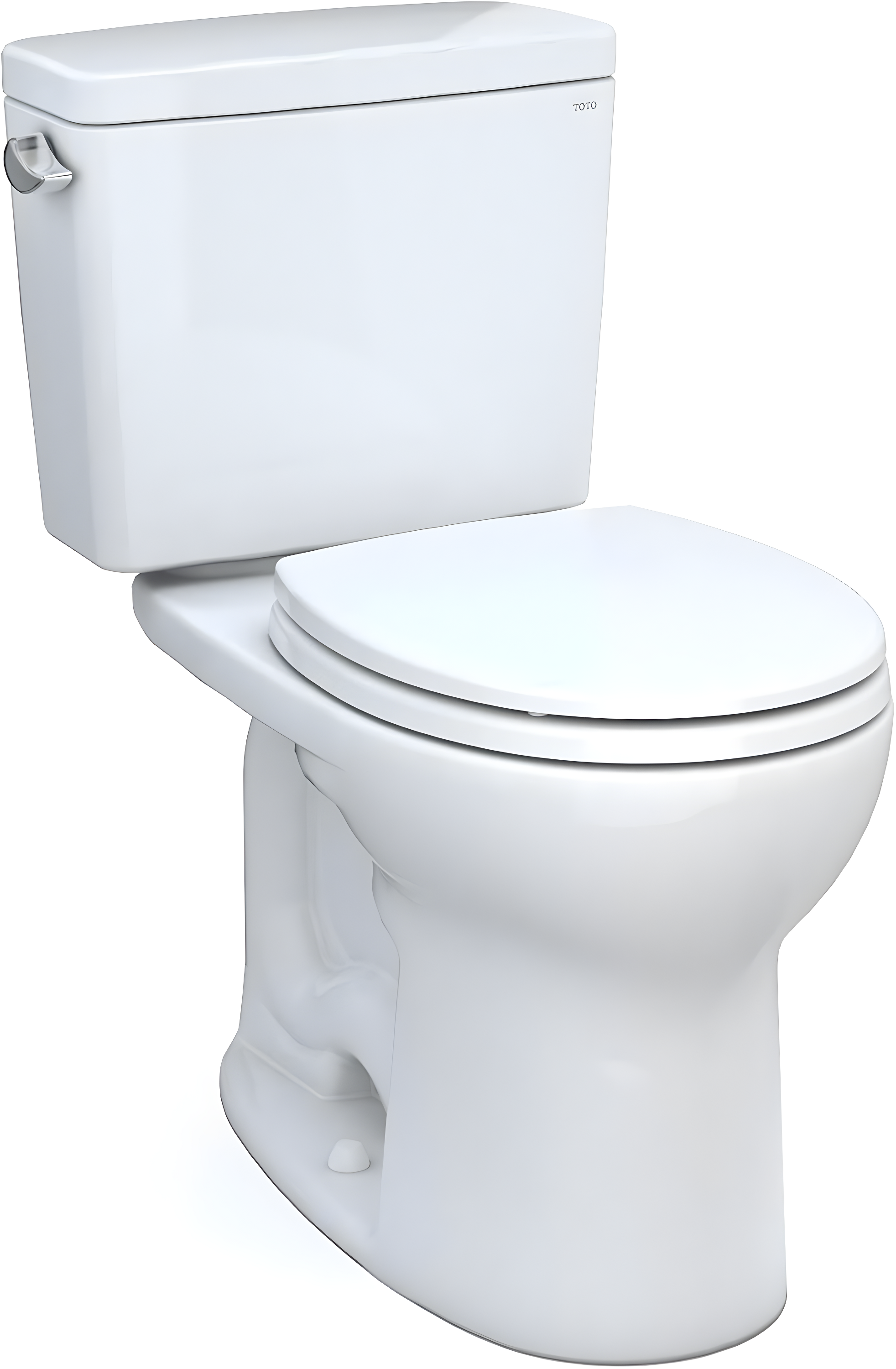 Drake® 1.6 GPF Round Two-Piece Toilet with Tornado Flush (Seat Not Included)