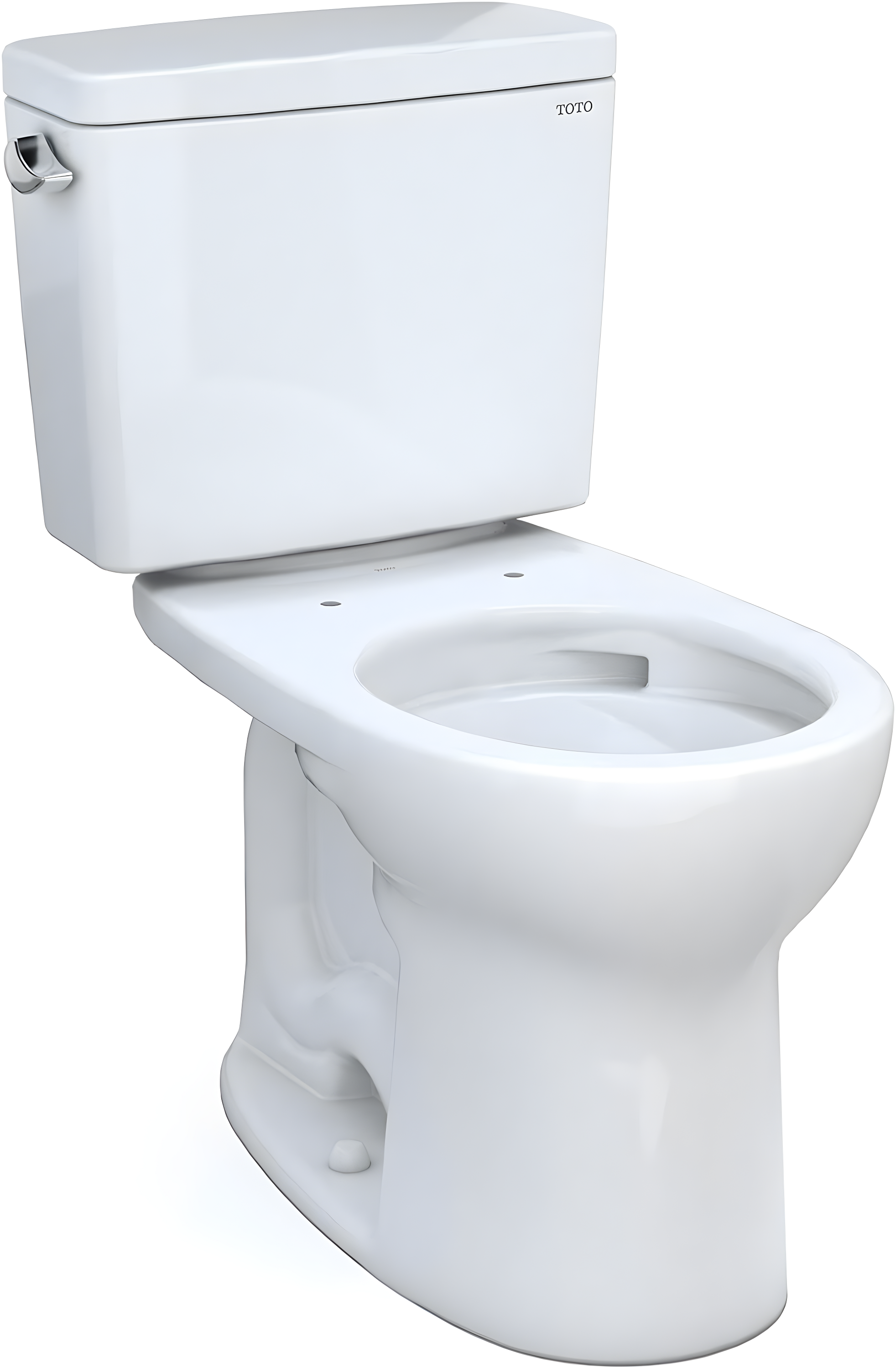 Drake® 1.6 GPF Round Two-Piece Toilet with Tornado Flush (Seat Not Included)