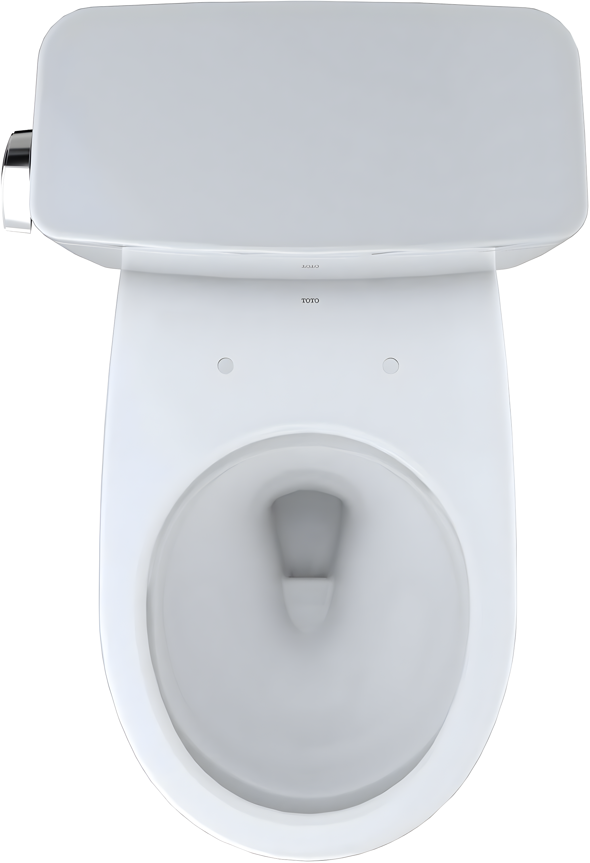 Drake® 1.6 GPF Round Two-Piece Toilet with Tornado Flush (Seat Not Included)