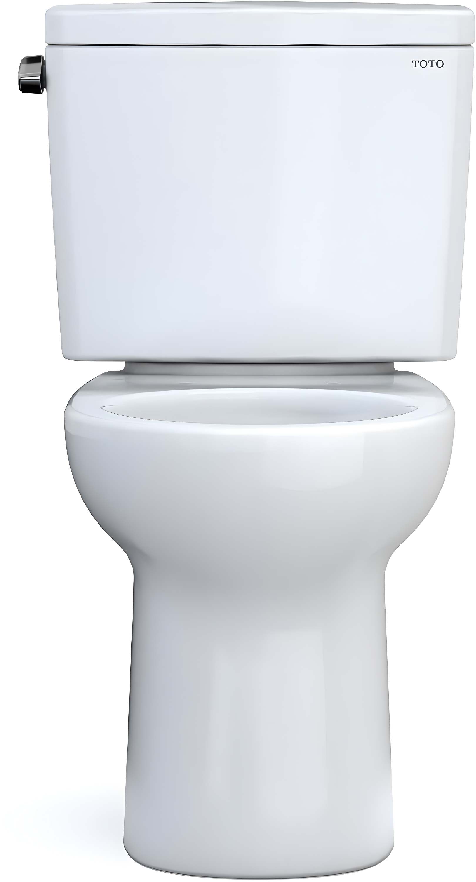 Drake® 1.6 GPF Round Two-Piece Toilet with Tornado Flush (Seat Not Included)