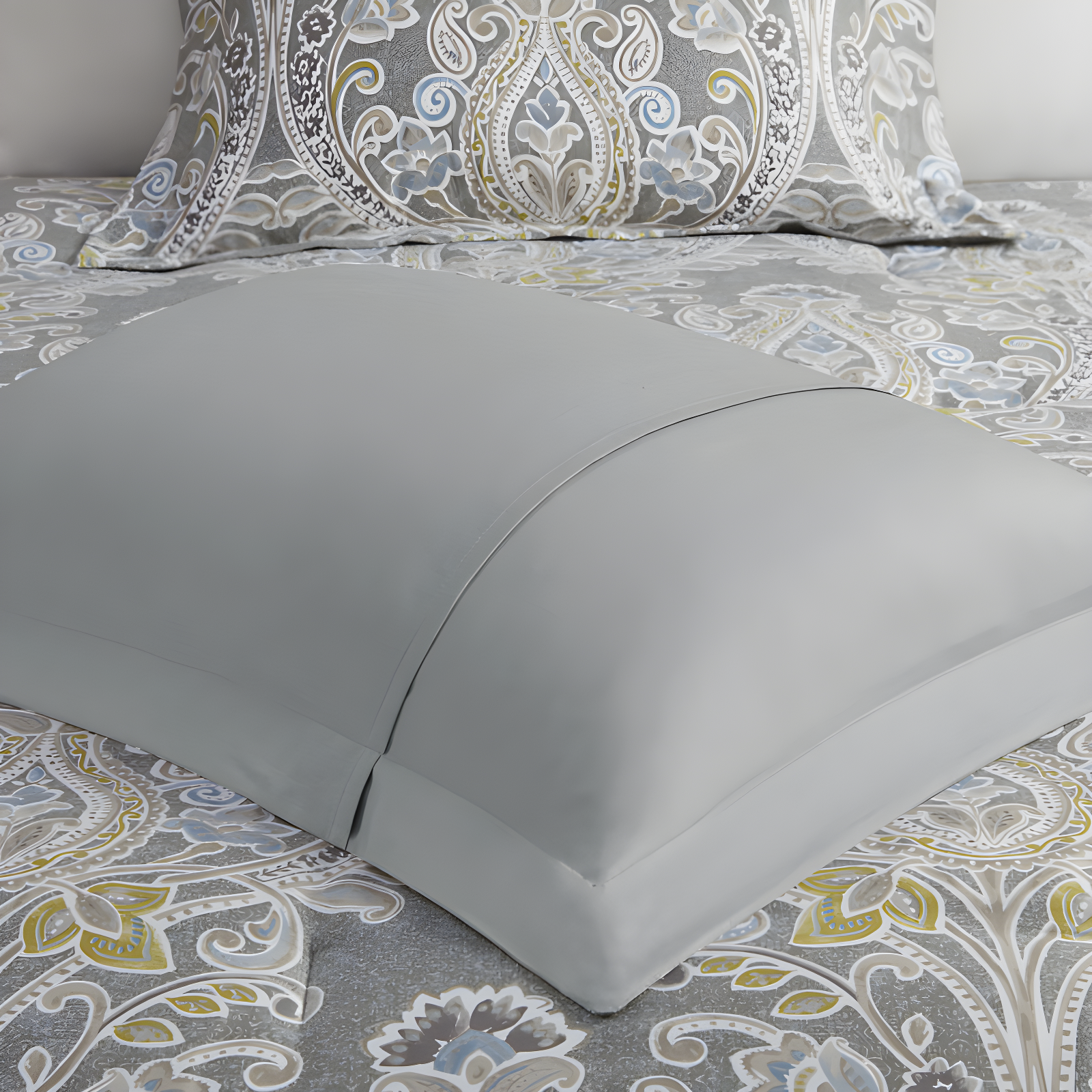 Hallie Gray Traditional 6 Piece 100% Cotton Comforter Set