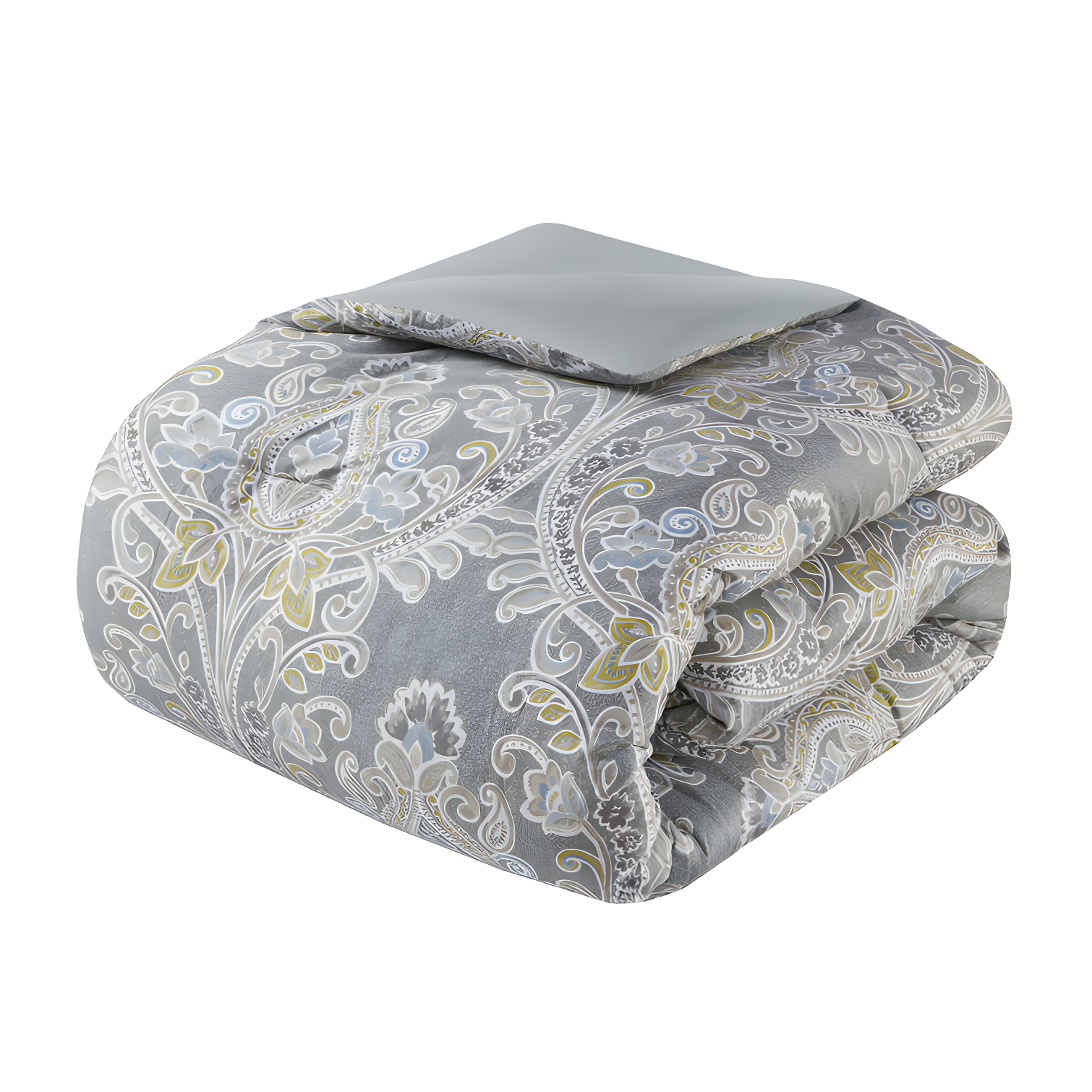 Hallie Gray Traditional 6 Piece 100% Cotton Comforter Set