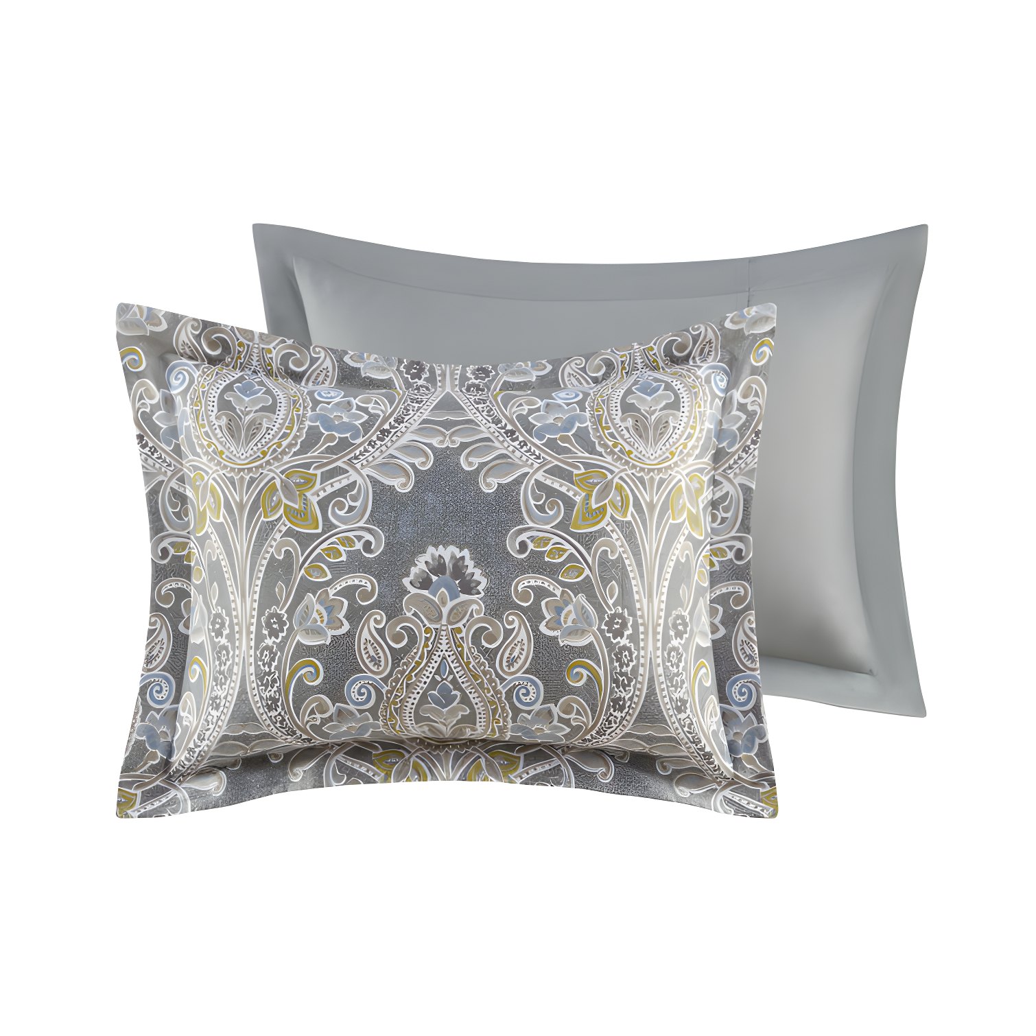 Hallie Gray Traditional 6 Piece 100% Cotton Comforter Set