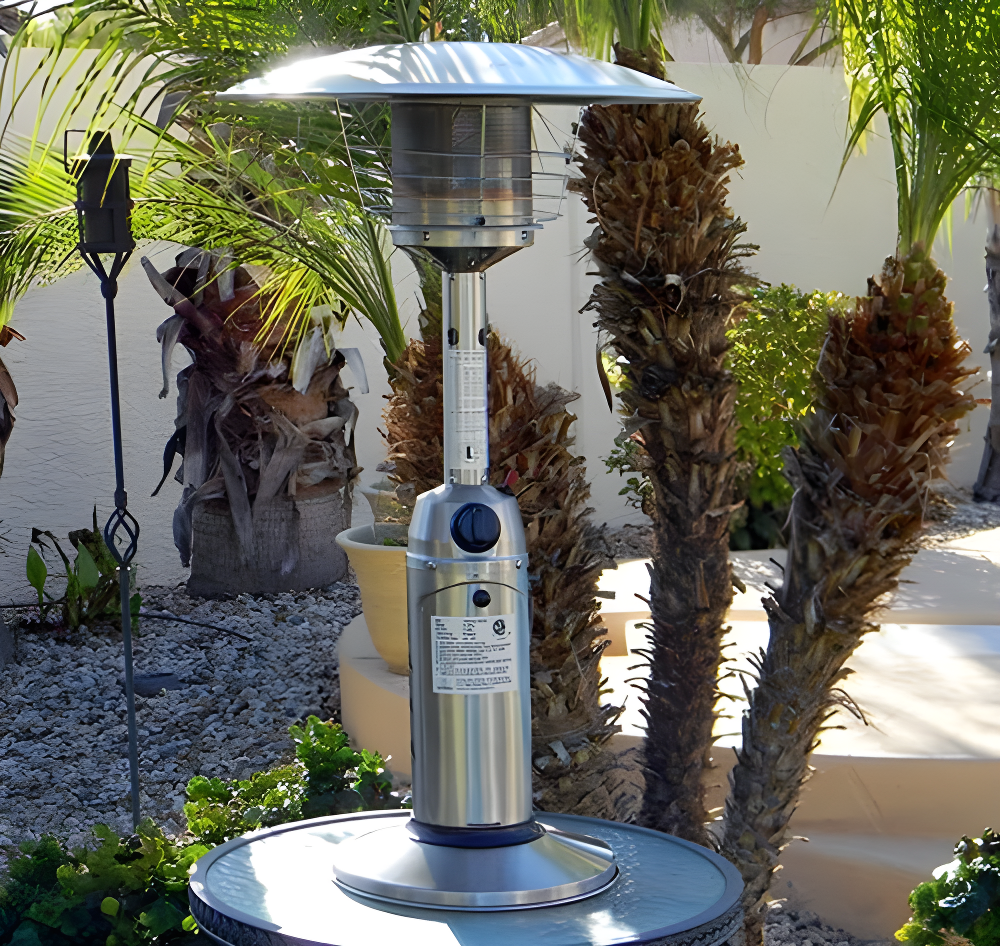 Miceli 11000 Stainless Steel Propane Tabletop Patio Heater