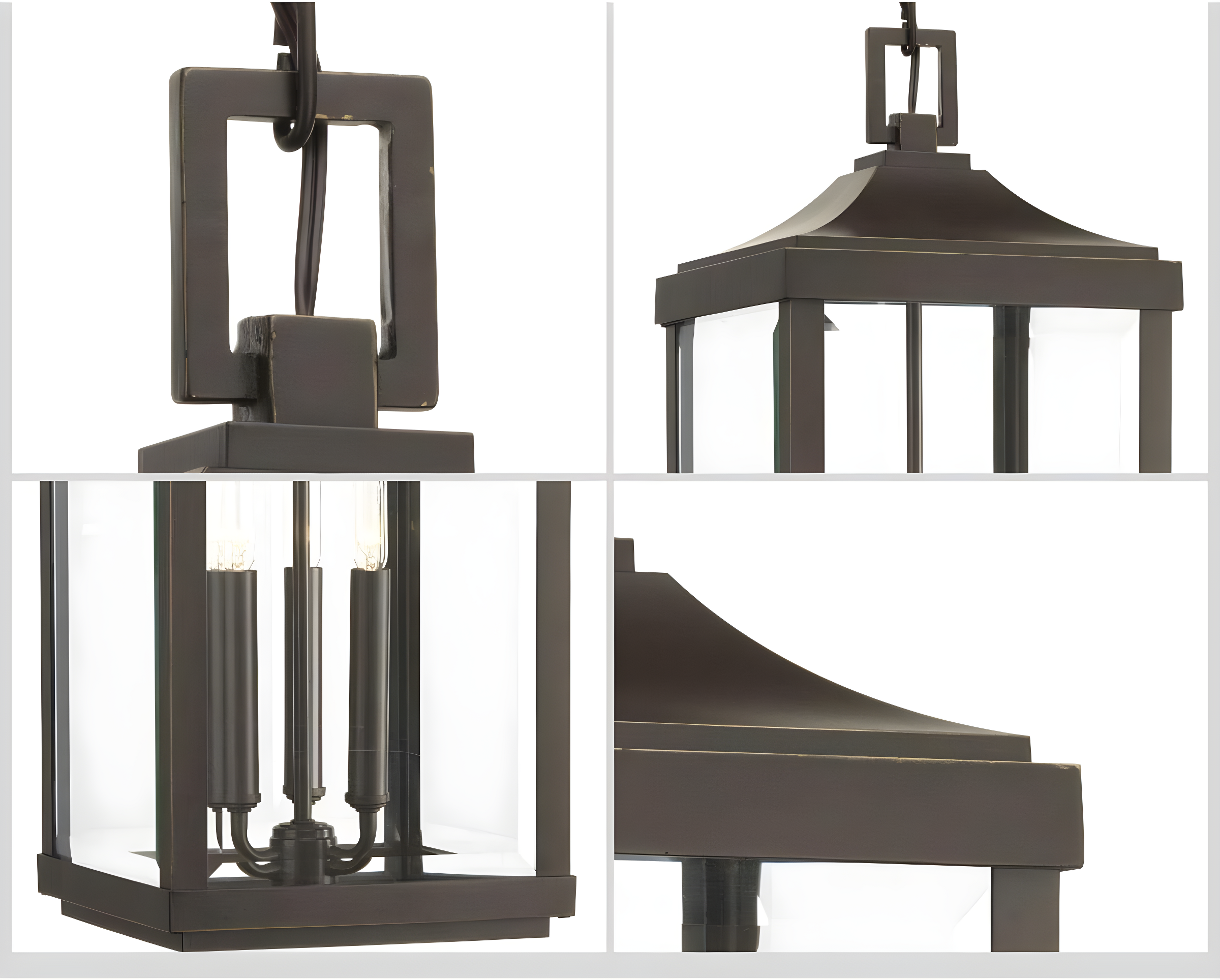 Husby 3 - Light Outdoor Hanging Lantern