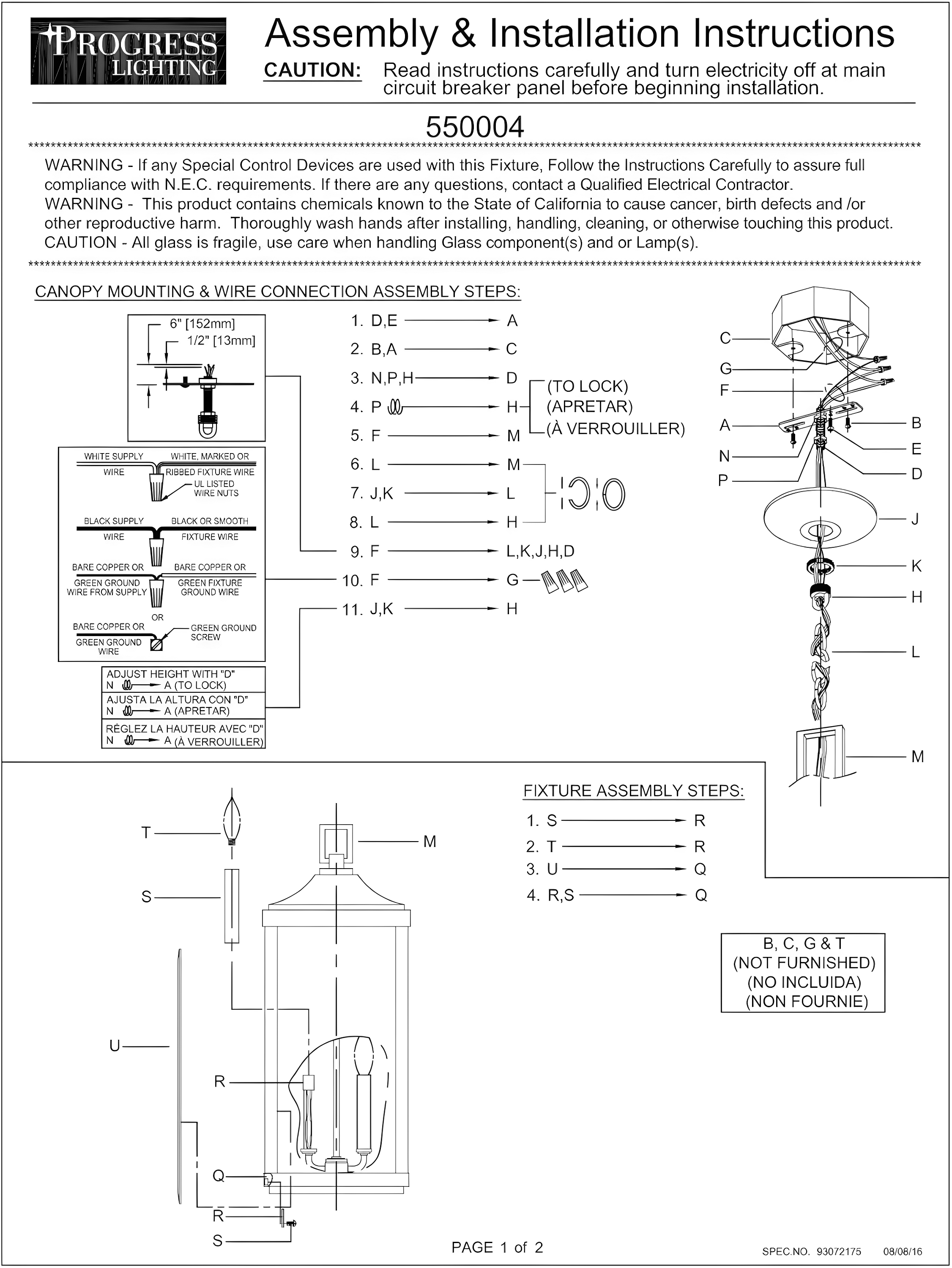 Husby 3 - Light Outdoor Hanging Lantern