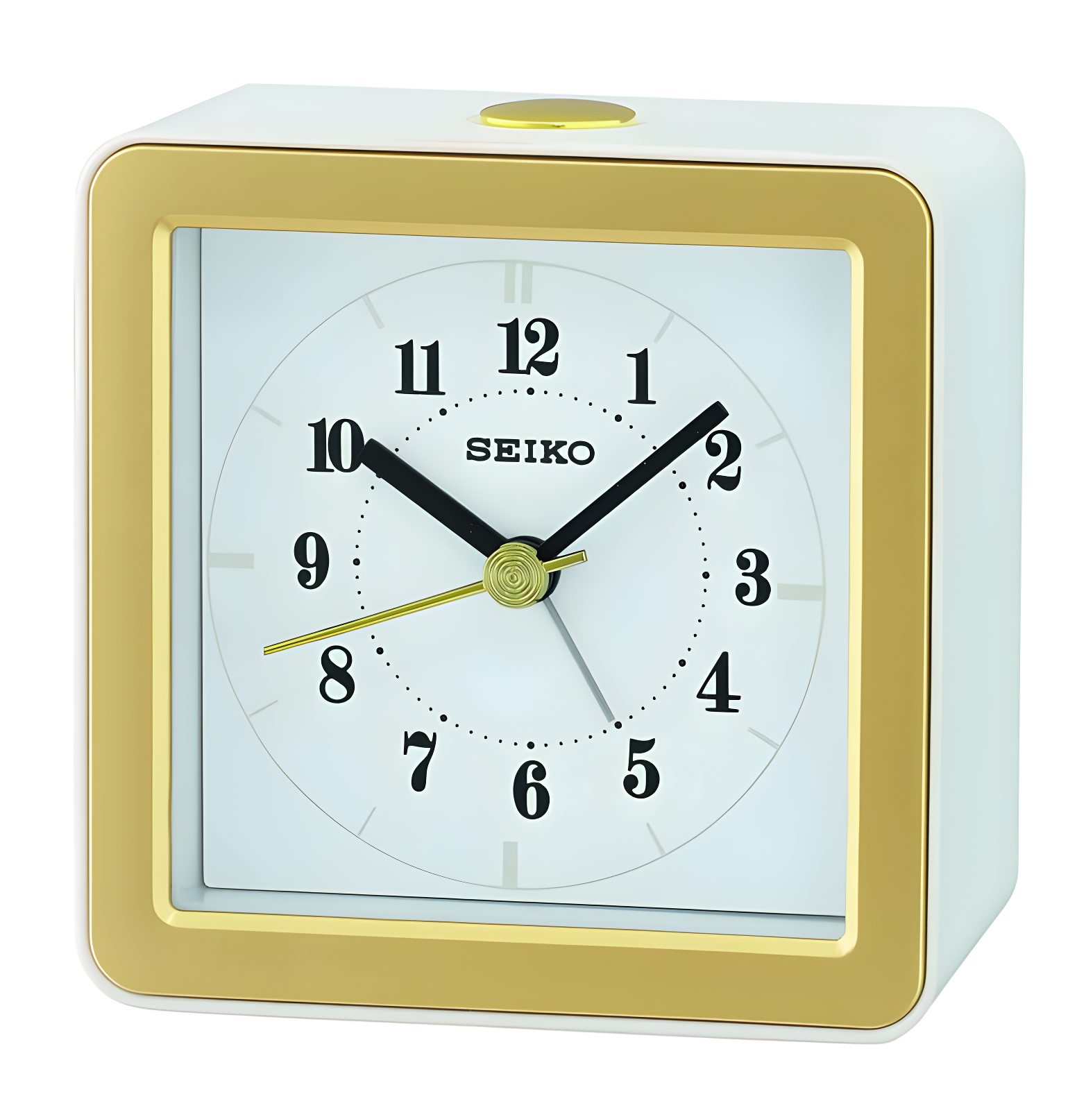 Seiko Gatsby Analog Quartz Alarm Tabletop Clock