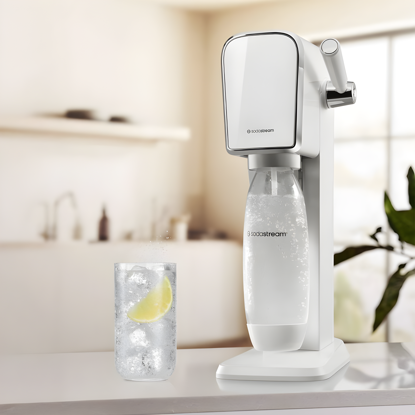 SodaStream ART White Sparkling Water Maker