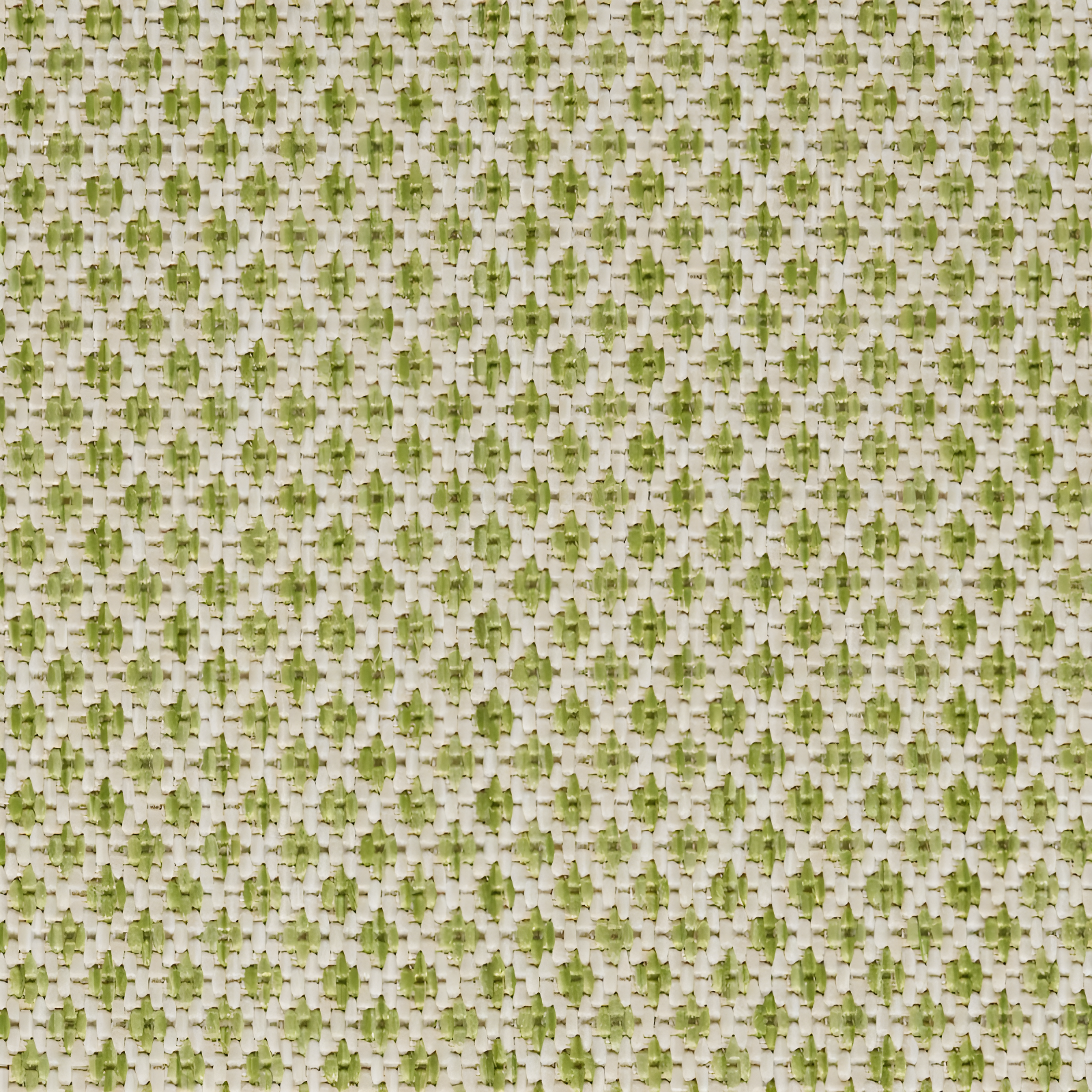 Nourison Courtyard 9' x 12' Ivory Green All-over design Indoor/Outdoor Rug