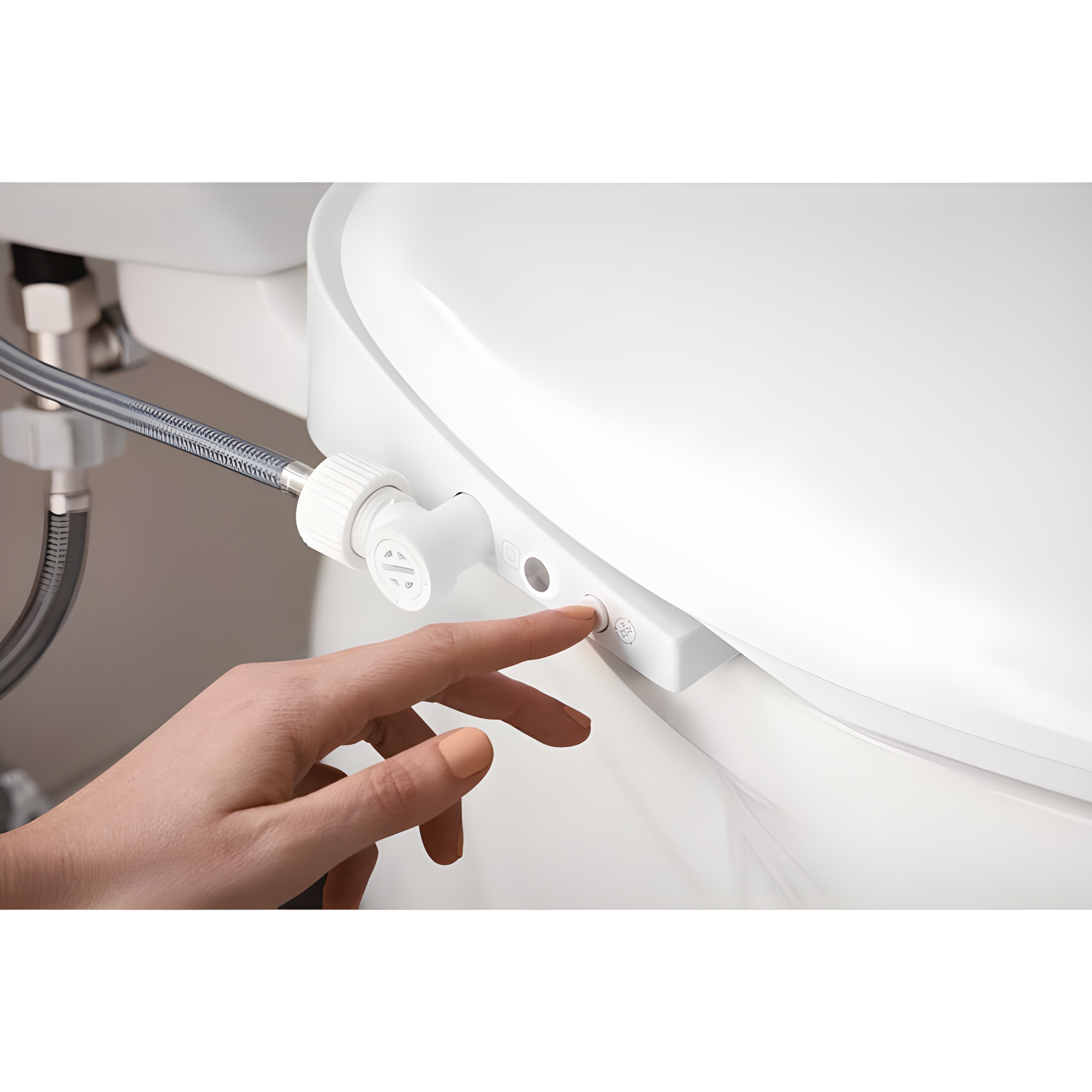 Moen EB2100-E 5-Series Premium Electronic Bidet Seat for Elongated Toilets with Remote