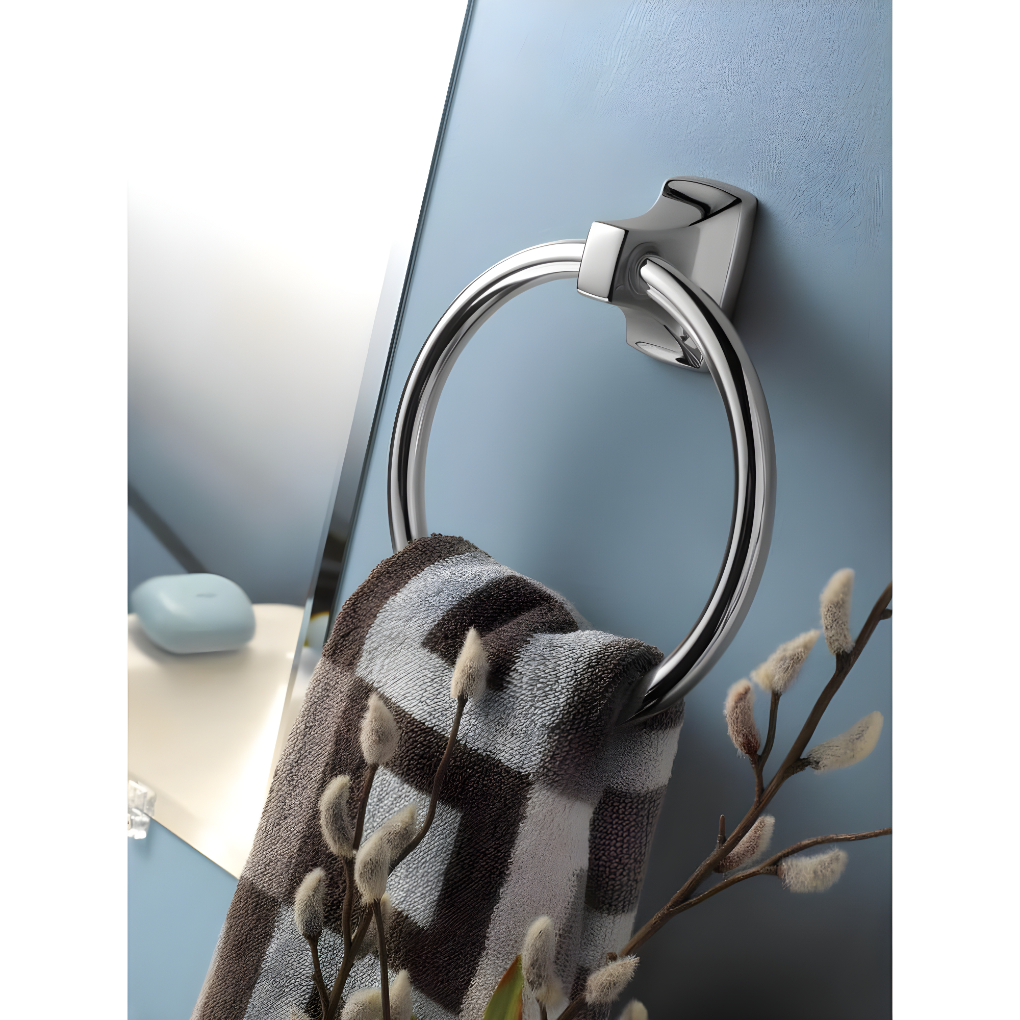 Contemporary Towel Ring