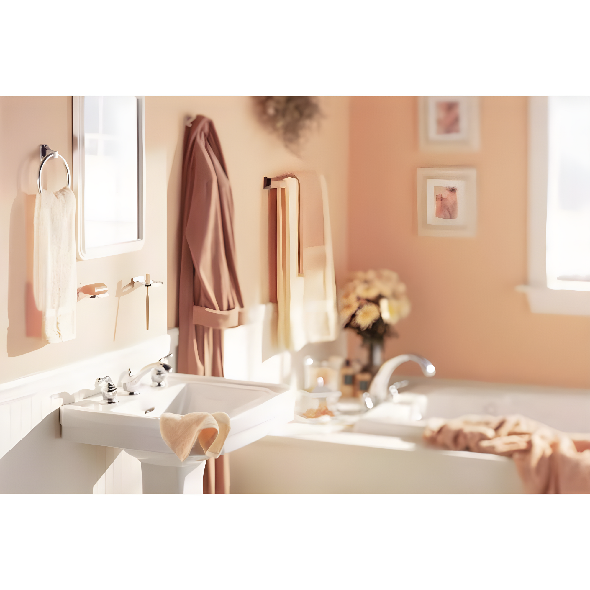 Contemporary Towel Ring