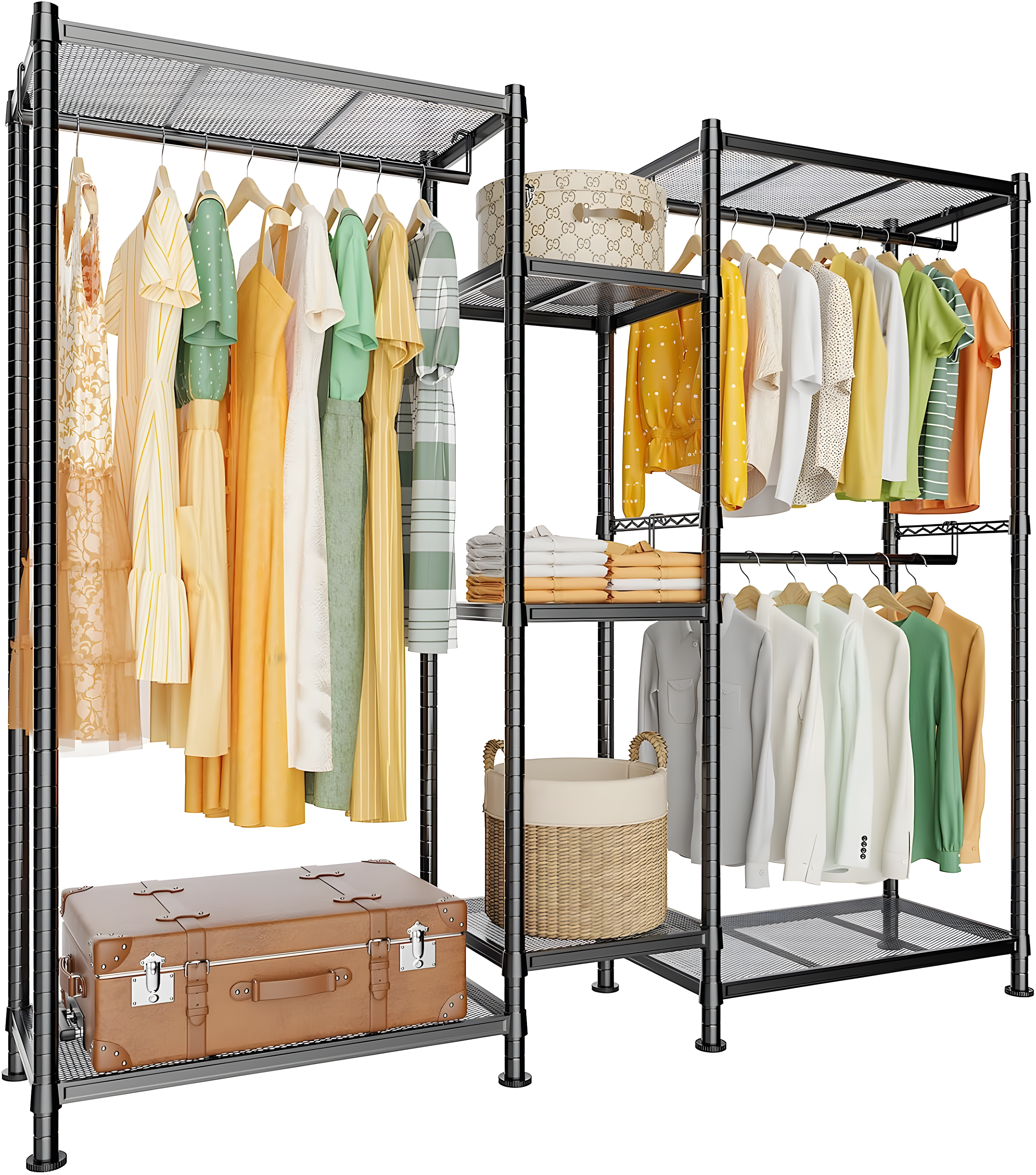 VIPEK 69.9'' Solid Clothing Rack