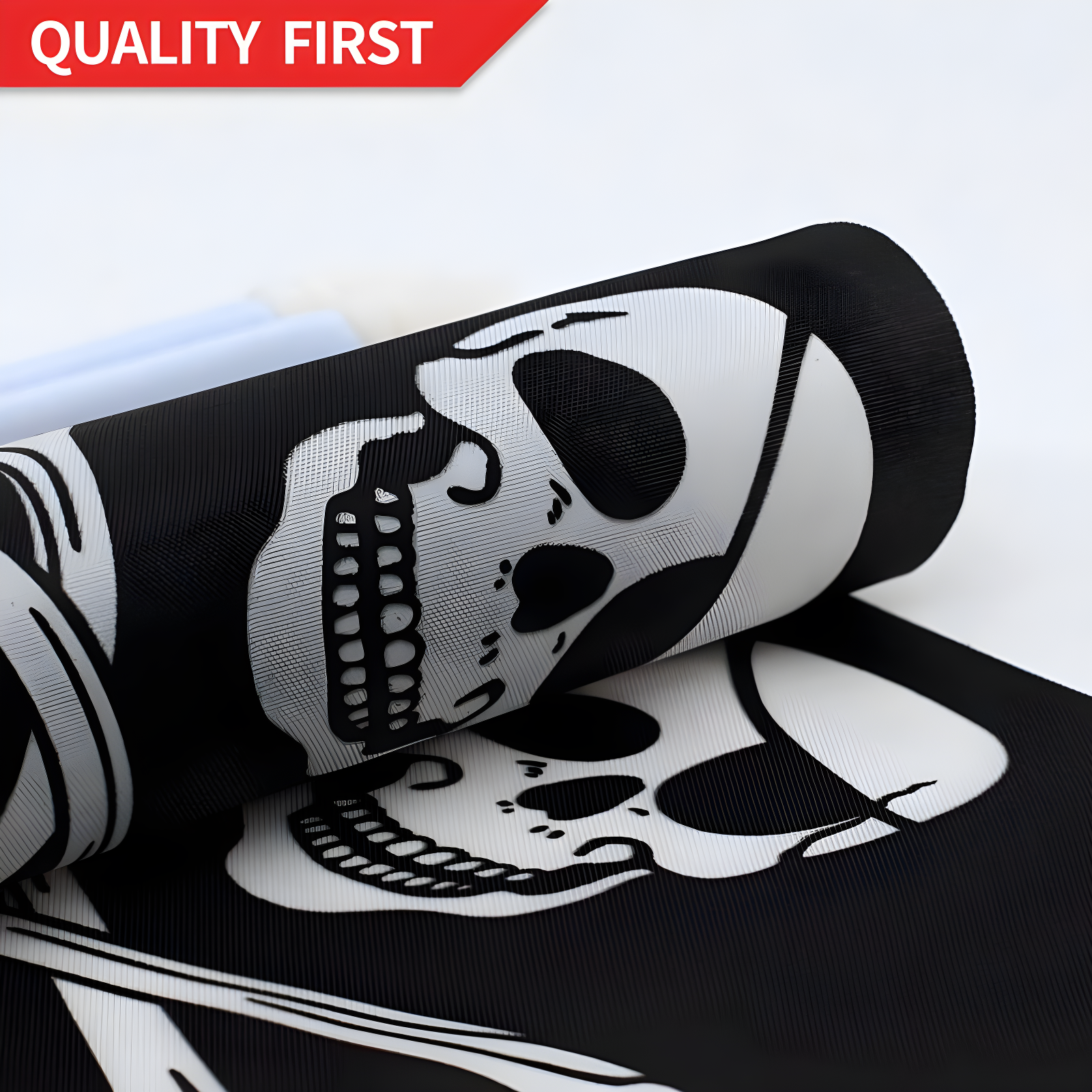 ANLEY Pirate Stick 2-Sided Polyester 5" x 8" House Flag (Set of 12)