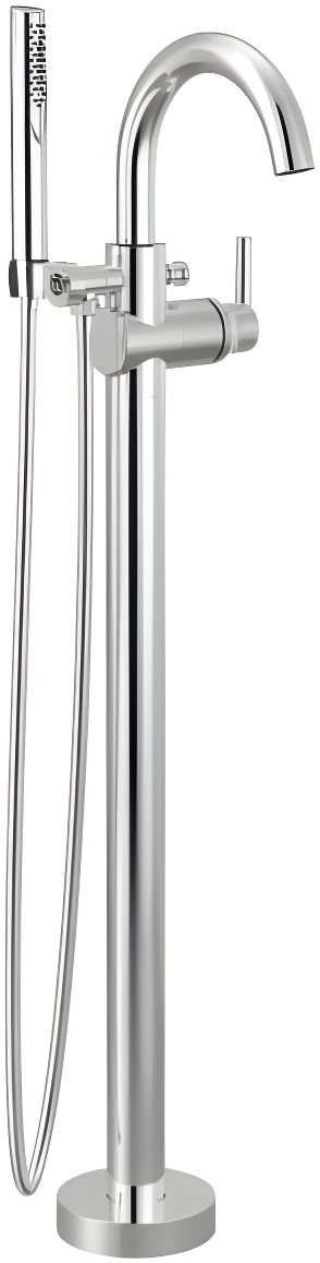 Trinsic Single Handle Floor Mounted Freestanding Tub Filler