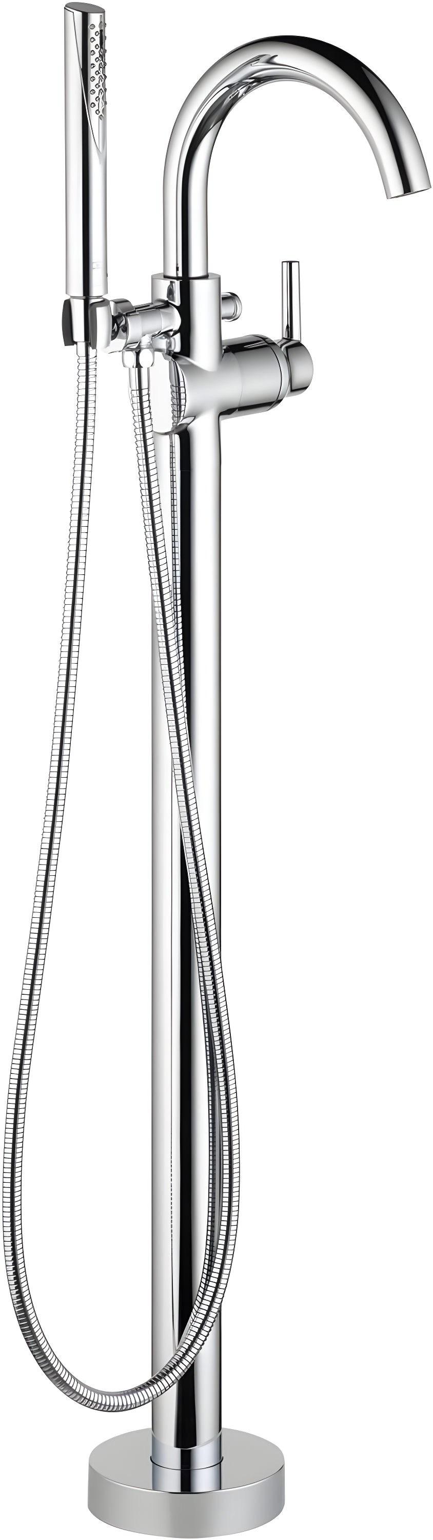 Trinsic Single Handle Floor Mounted Freestanding Tub Filler