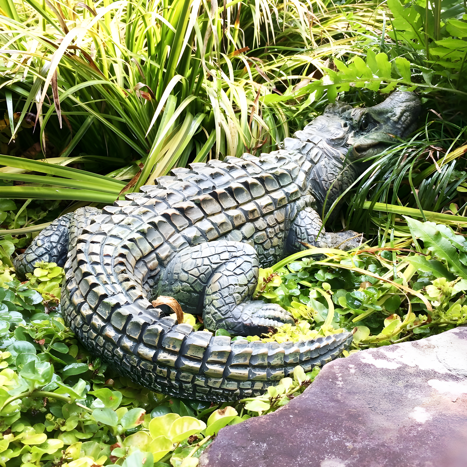 HomeStyles Life's A Beach Alligator Garden Statue