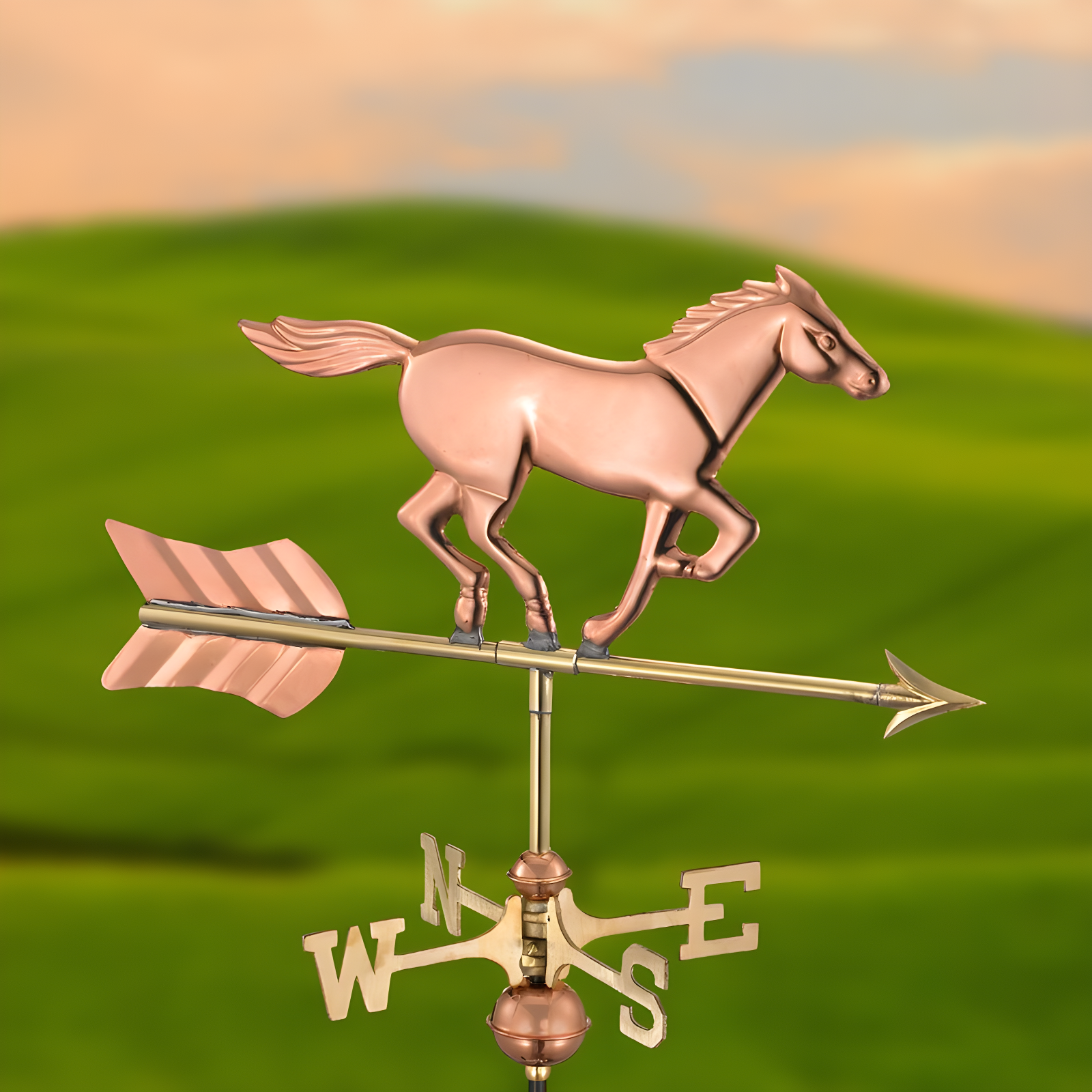 27'' H Metal Animals Weathervane