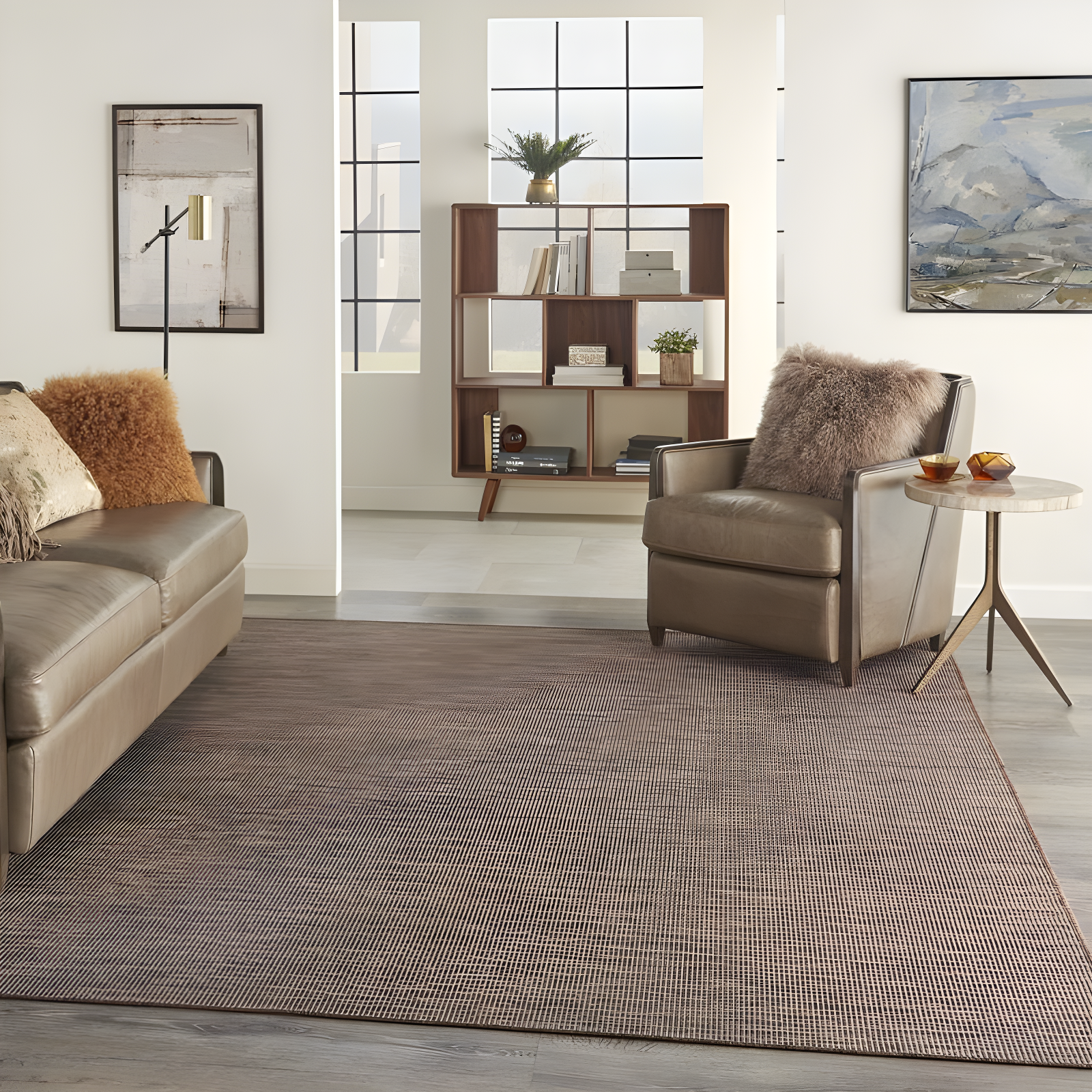 Nourison Positano POS01 Indoor/outdoor Area Rug - Natural 6' x 9'
