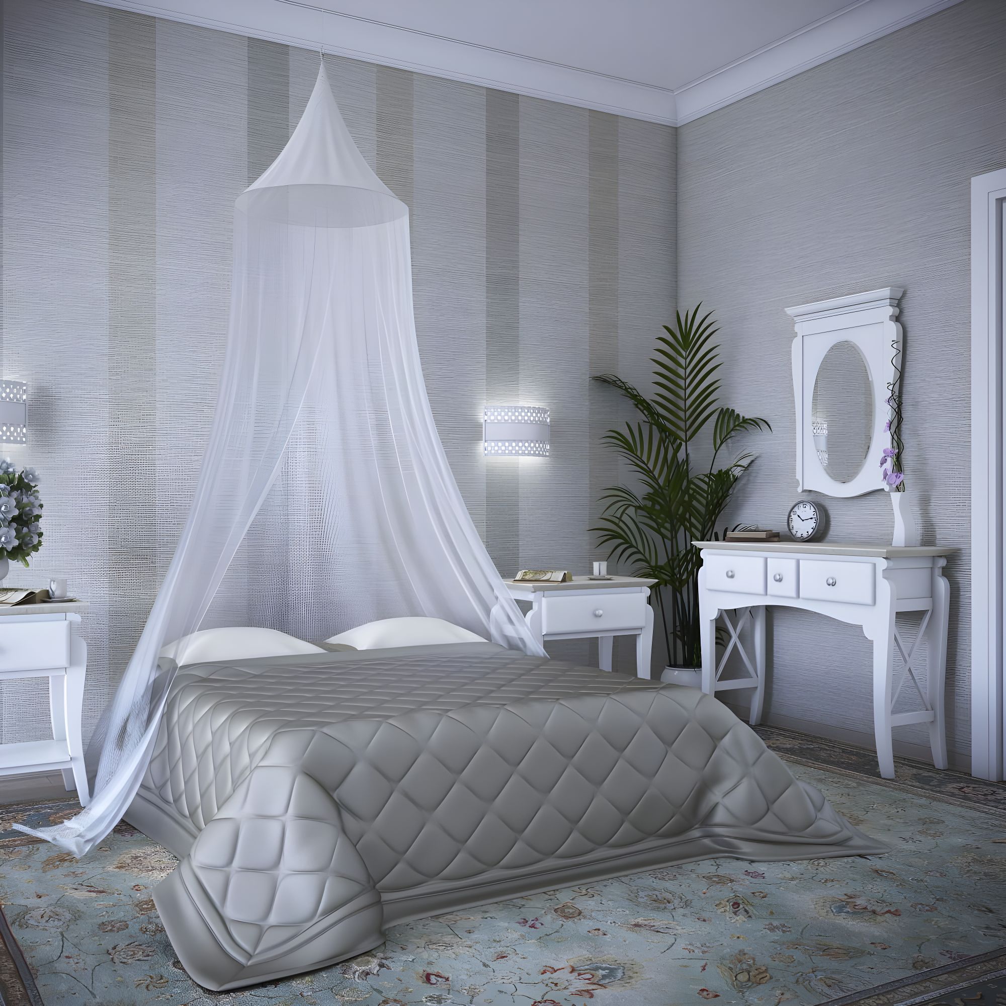 Hastings Home Mosquito Netting for Beds, Hammocks, and Cribs