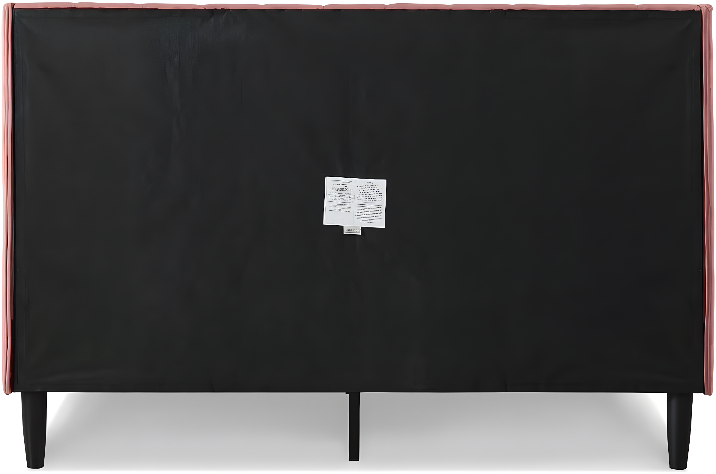 Sandy Wilson Home Aspen Upholstered Platform Bed Queen Ash Rose