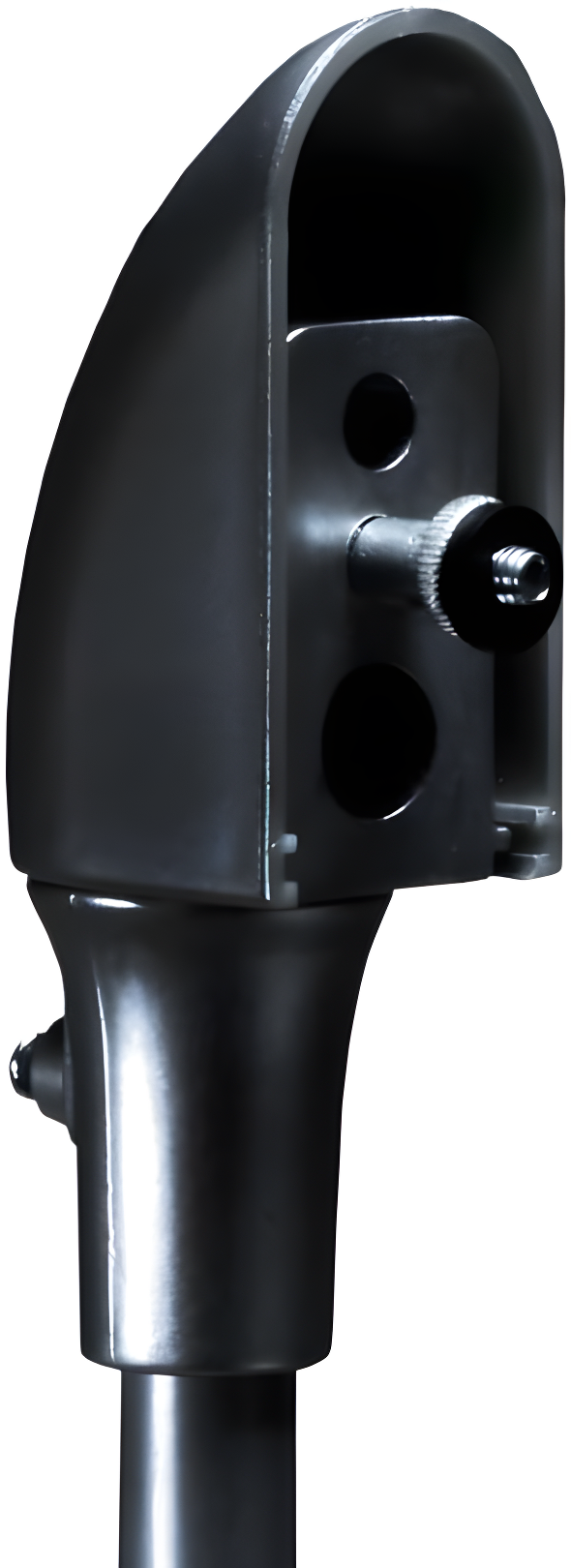 Monoprice 103022 5 lb. Capacity Speaker Stands - Black (Pair) Height Adjustable From About 26.8in to 43.3in