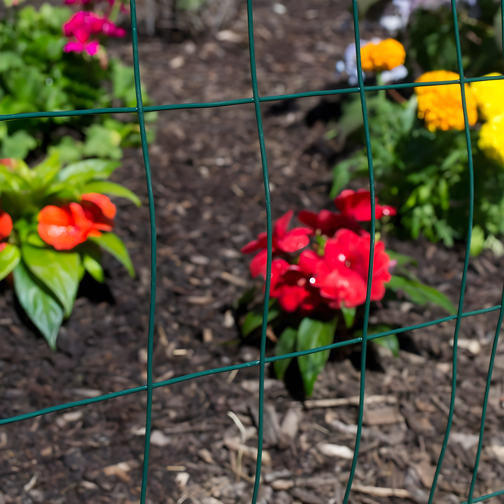 YARDGARD Green Metal Fencing