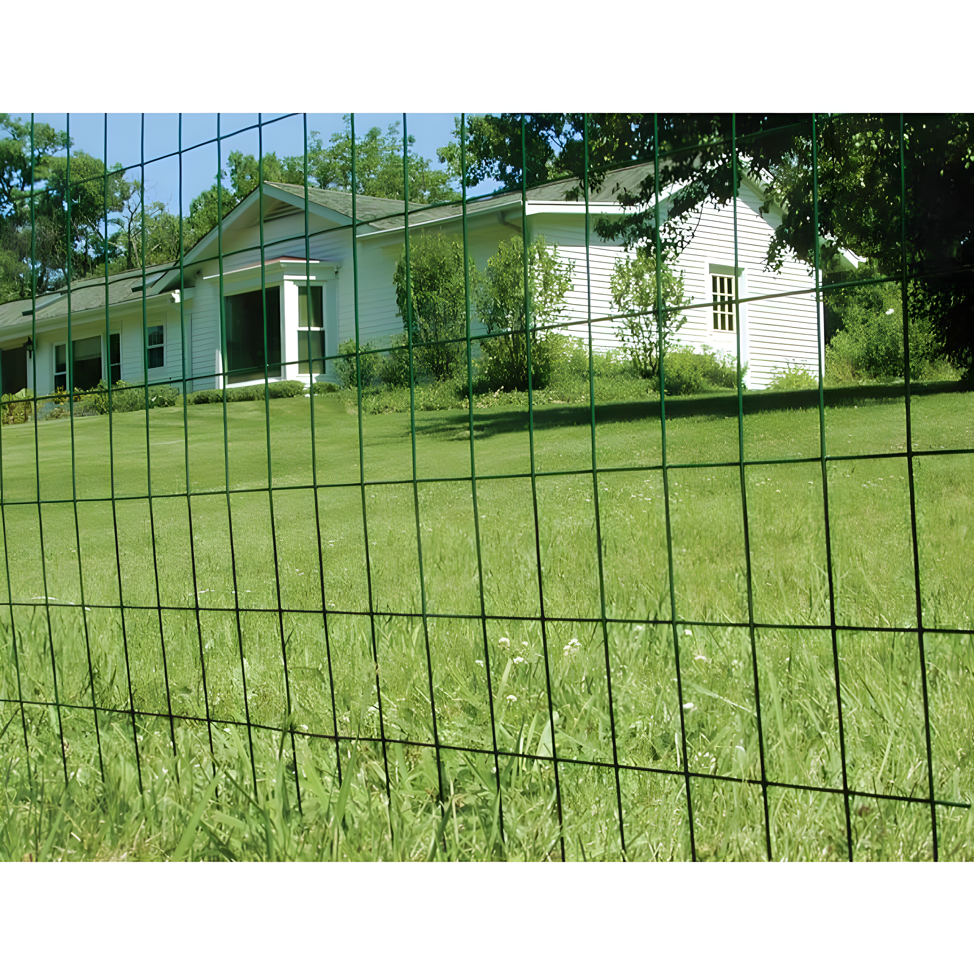 YARDGARD Green Metal Fencing