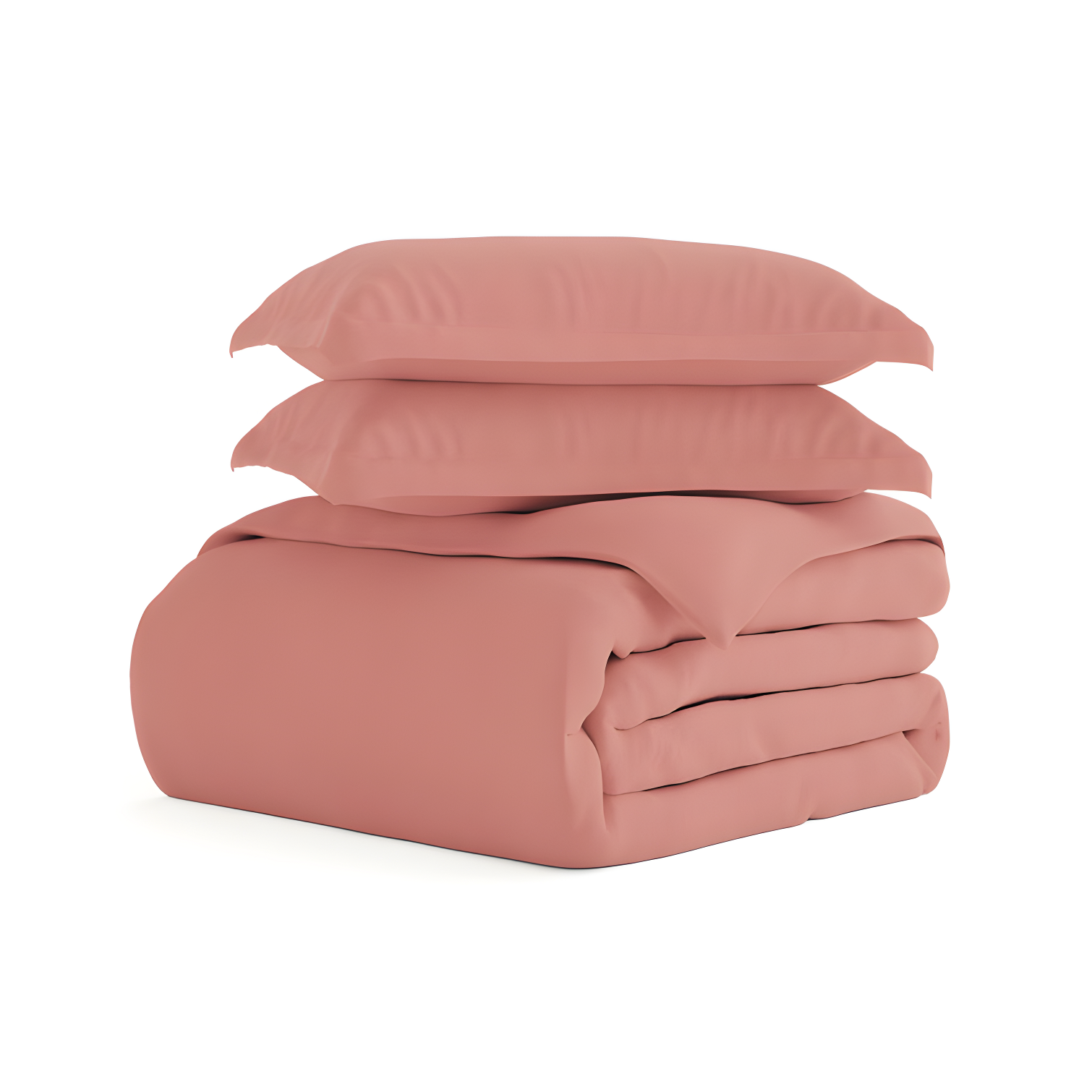 Duvet Cover Set Super Soft Microfiber Bedding in Solid Colors