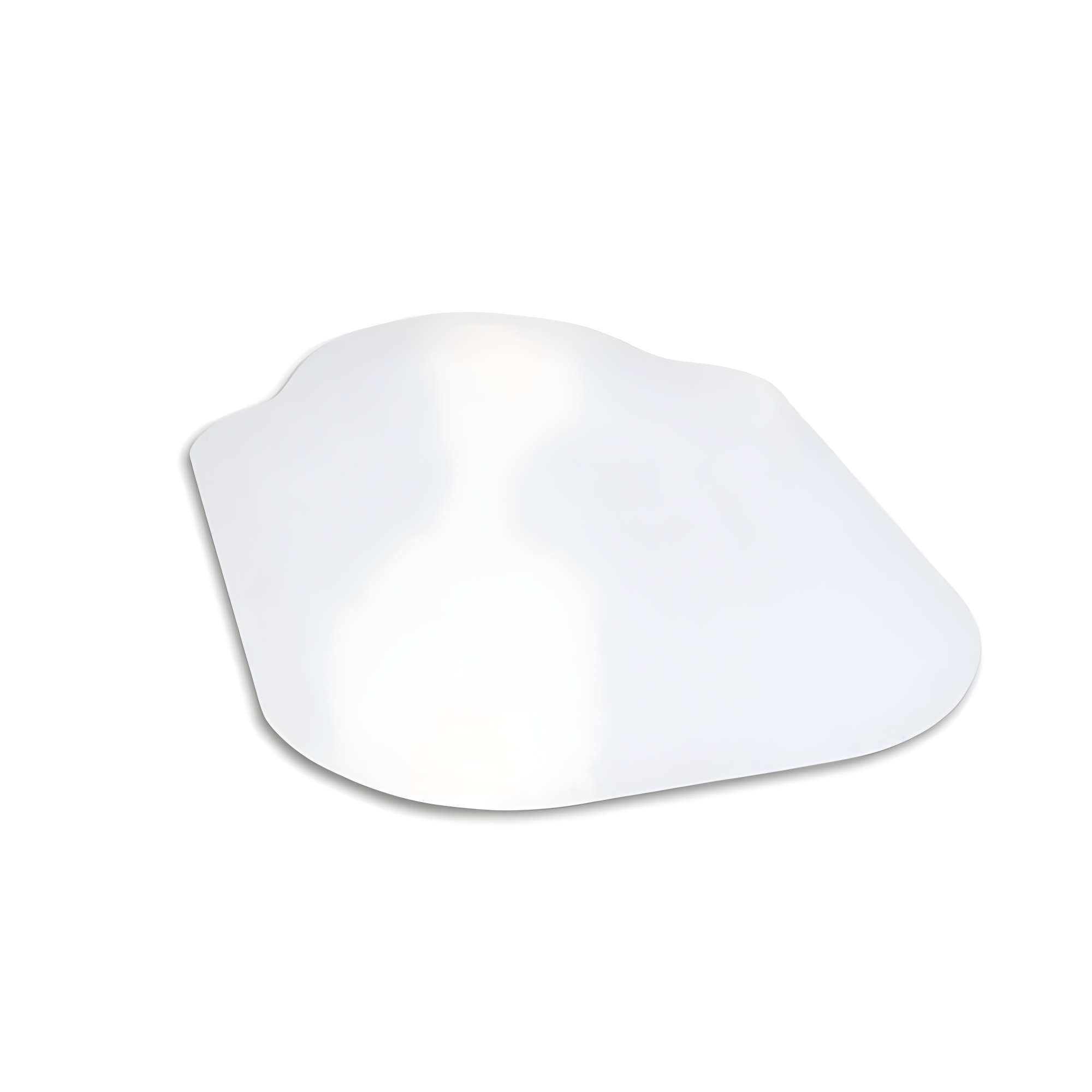 Evolve 36-in x 48-in Clear PVC Indoor Chair Mat