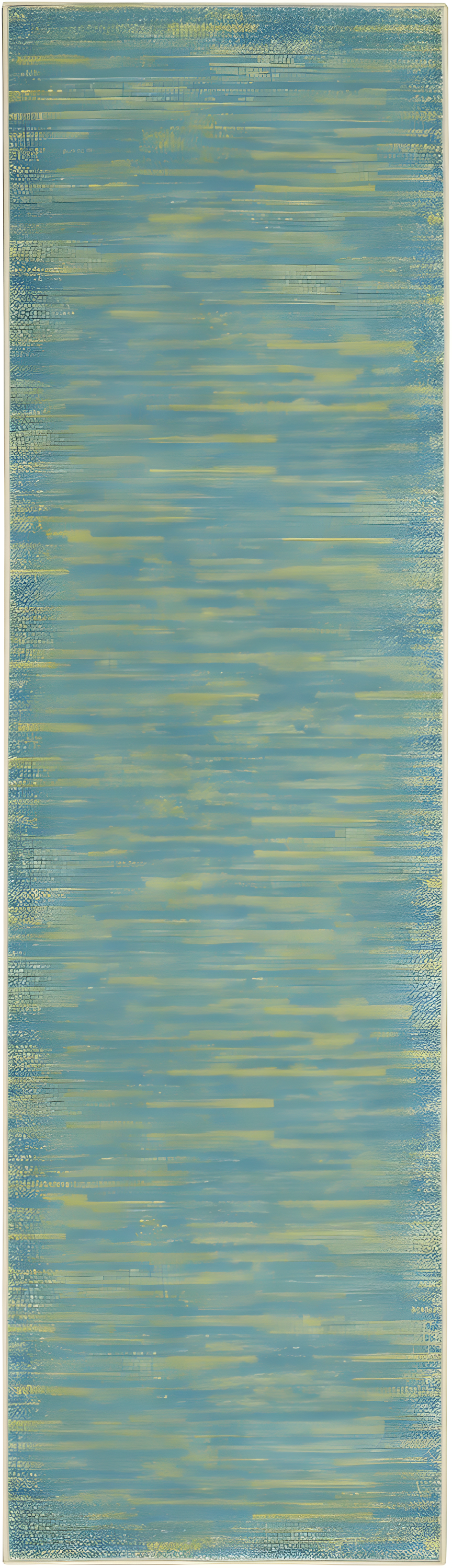 Nourison Nourison Essentials NRE01 Indoor/outdoor Area Rug - Blue Green 2'2" x 7'6"