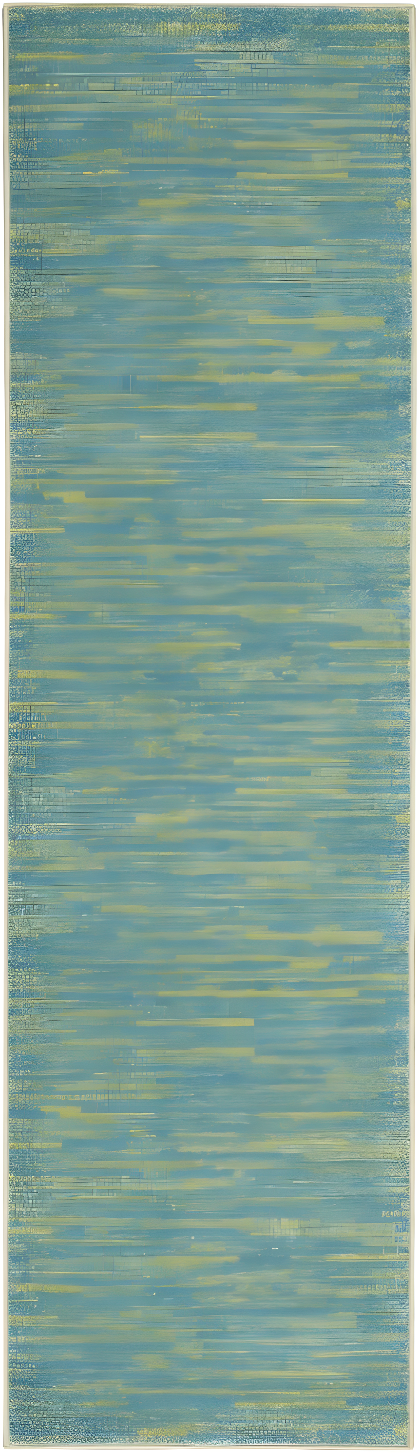 Nourison Nourison Essentials NRE01 Indoor/outdoor Area Rug - Blue Green 2'2" x 7'6"