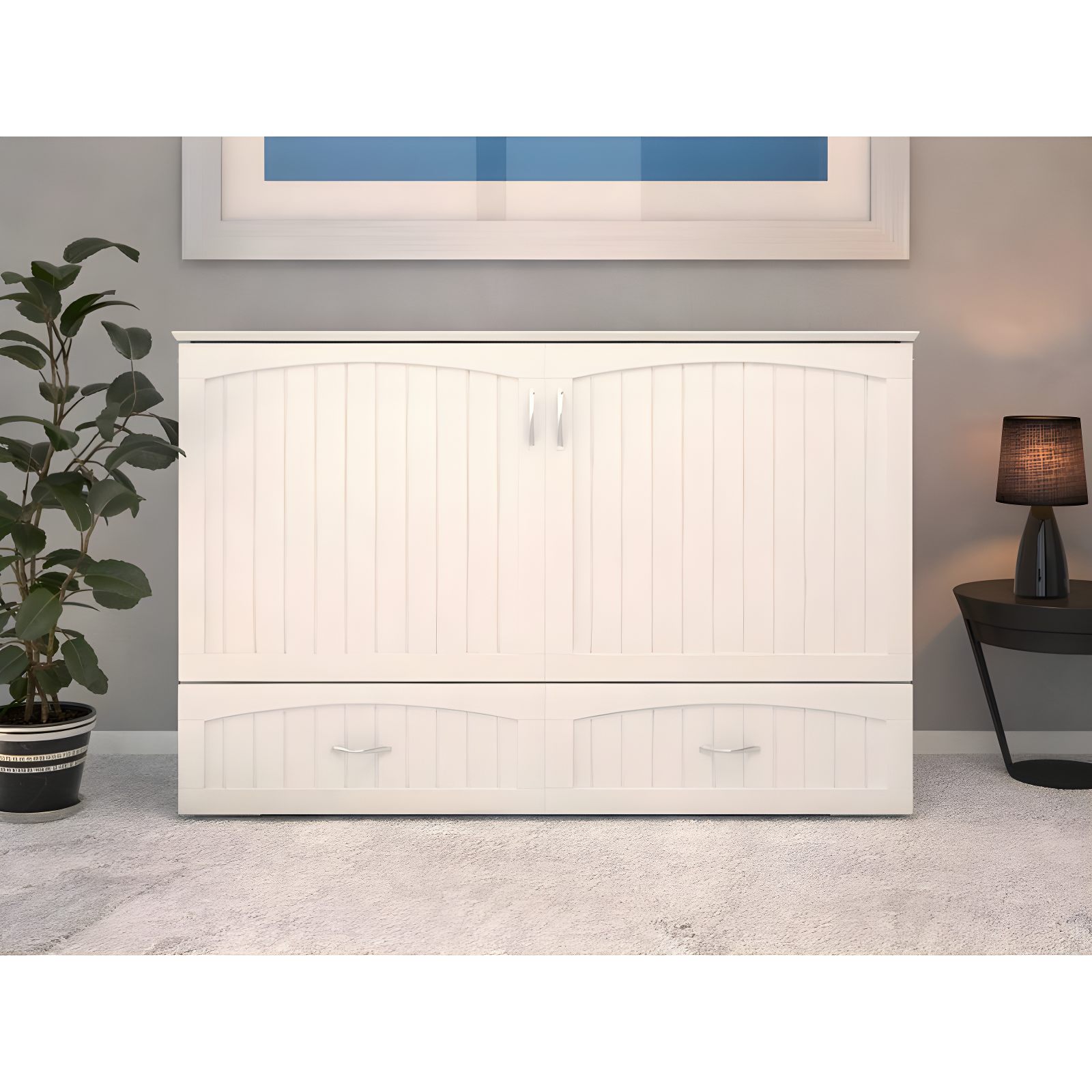 Southampton Murphy Bed Chest with USB Turbo Charger - AFI