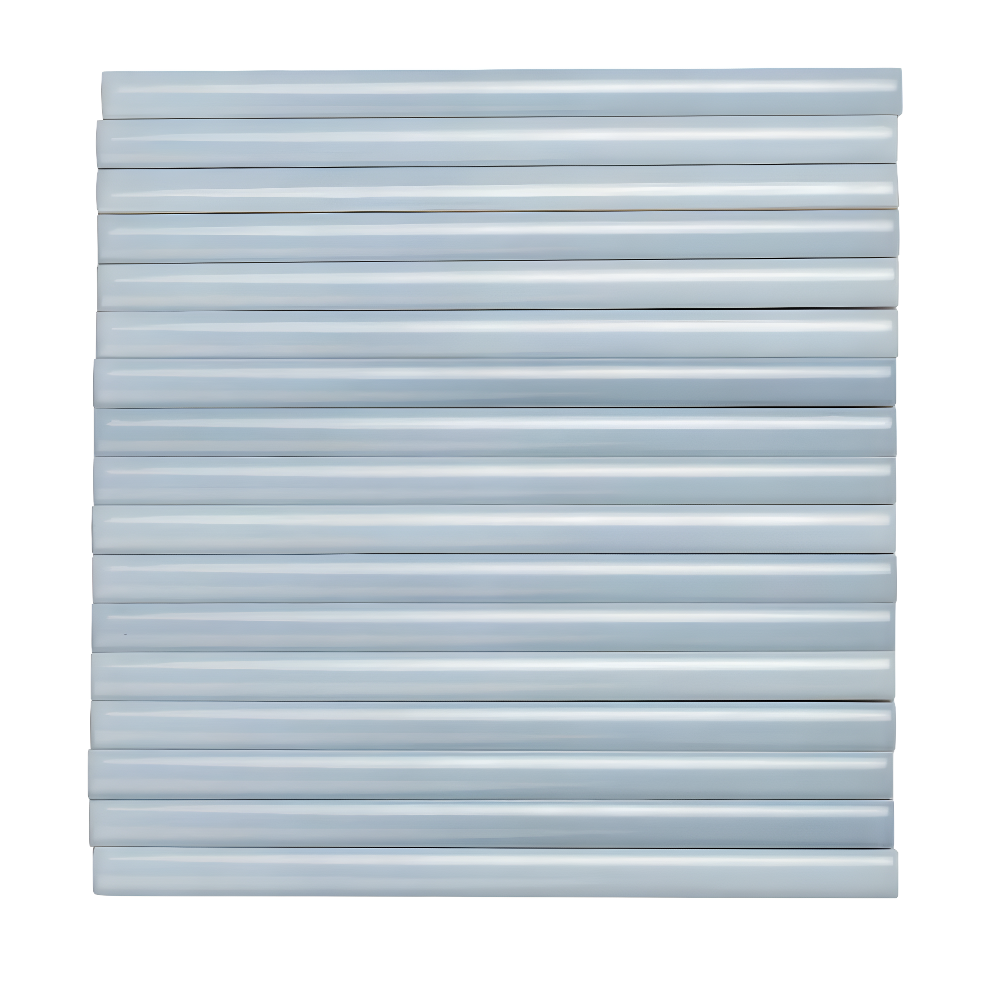 Apollo Tile Silken 7.9'' L x 0.5'' W Ceramic Round Tile Trim (Set of 10)