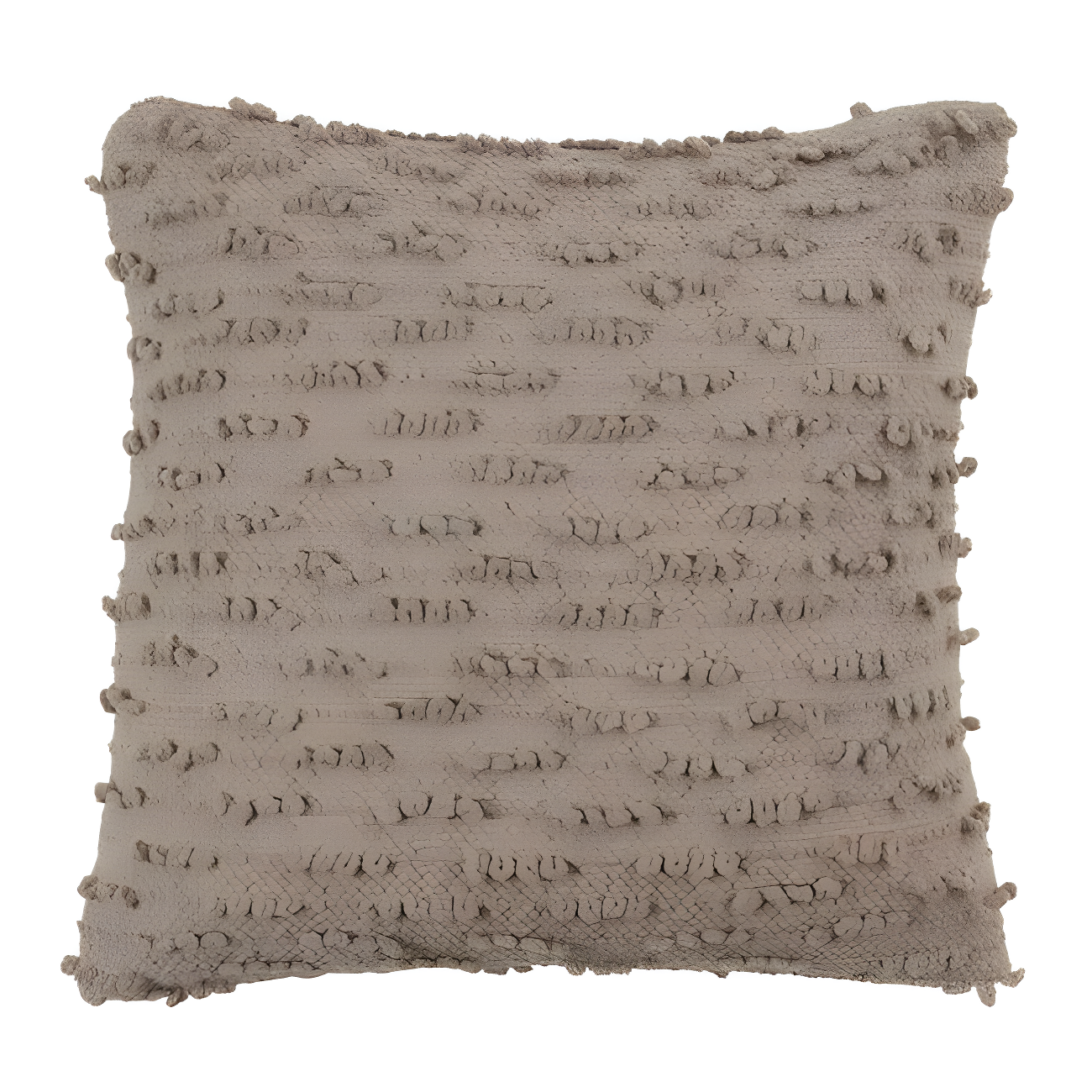 Saro Theo Collection Ruffled Cotton Throw Pillow