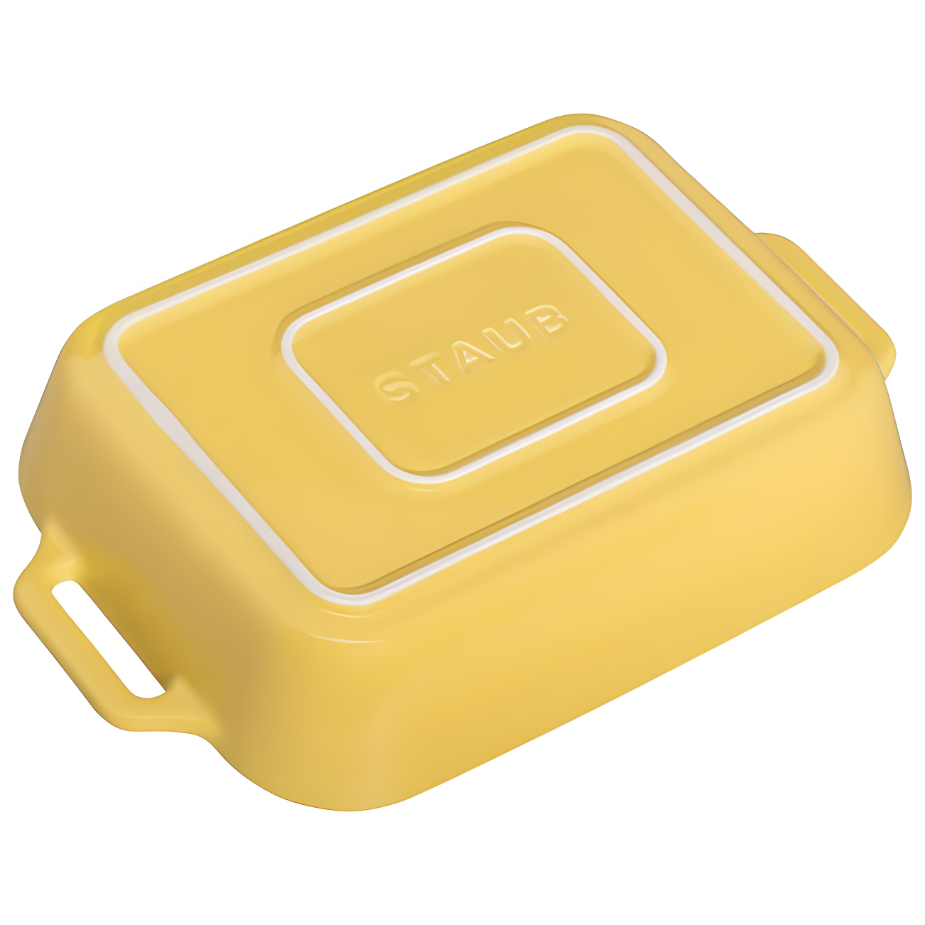 Staub ® Citron Rectangular Bakers, Set of 2