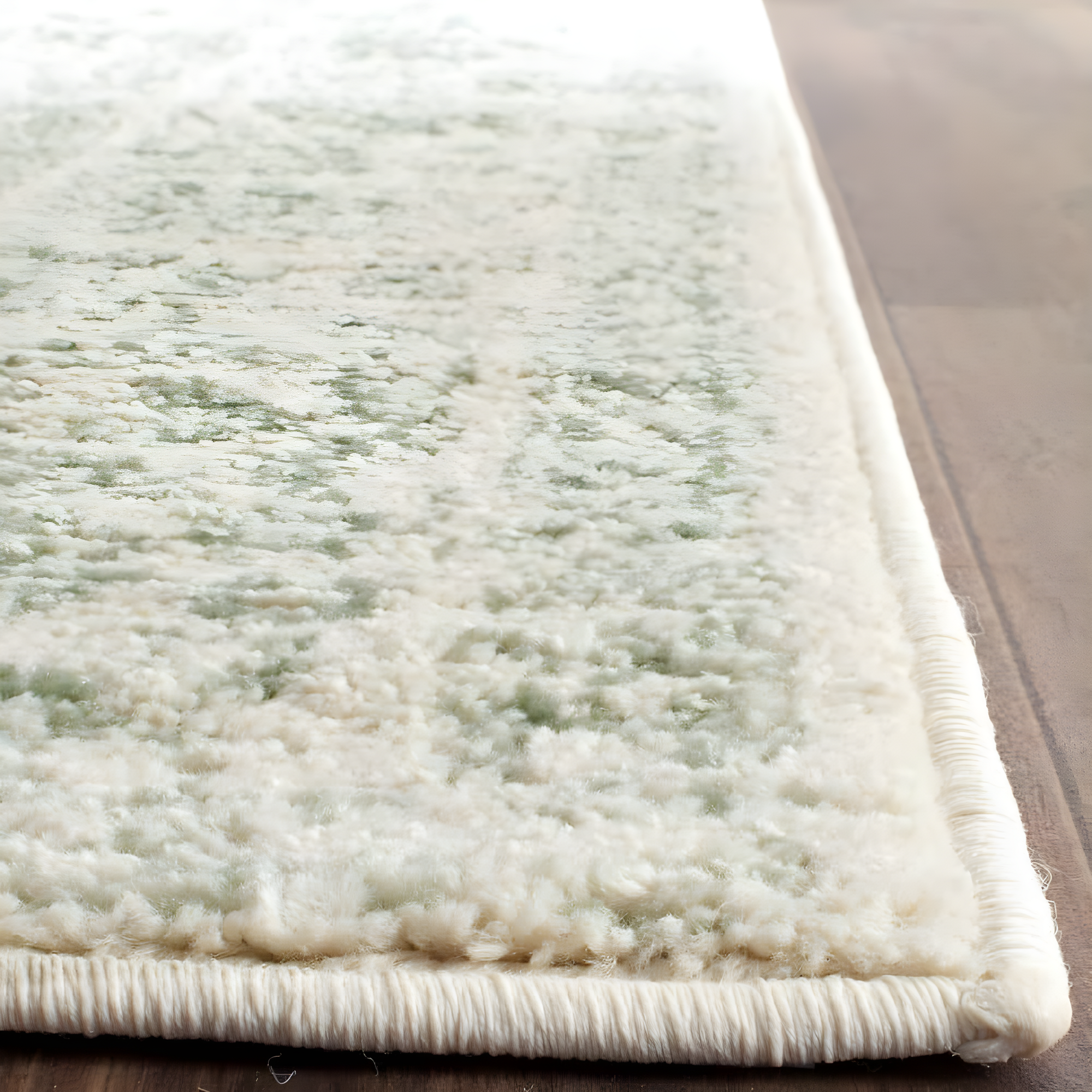 Adirondack ADR109 Machine Made Indoor Area Rug - Ivory/Sage - 6'x9' - Safavieh