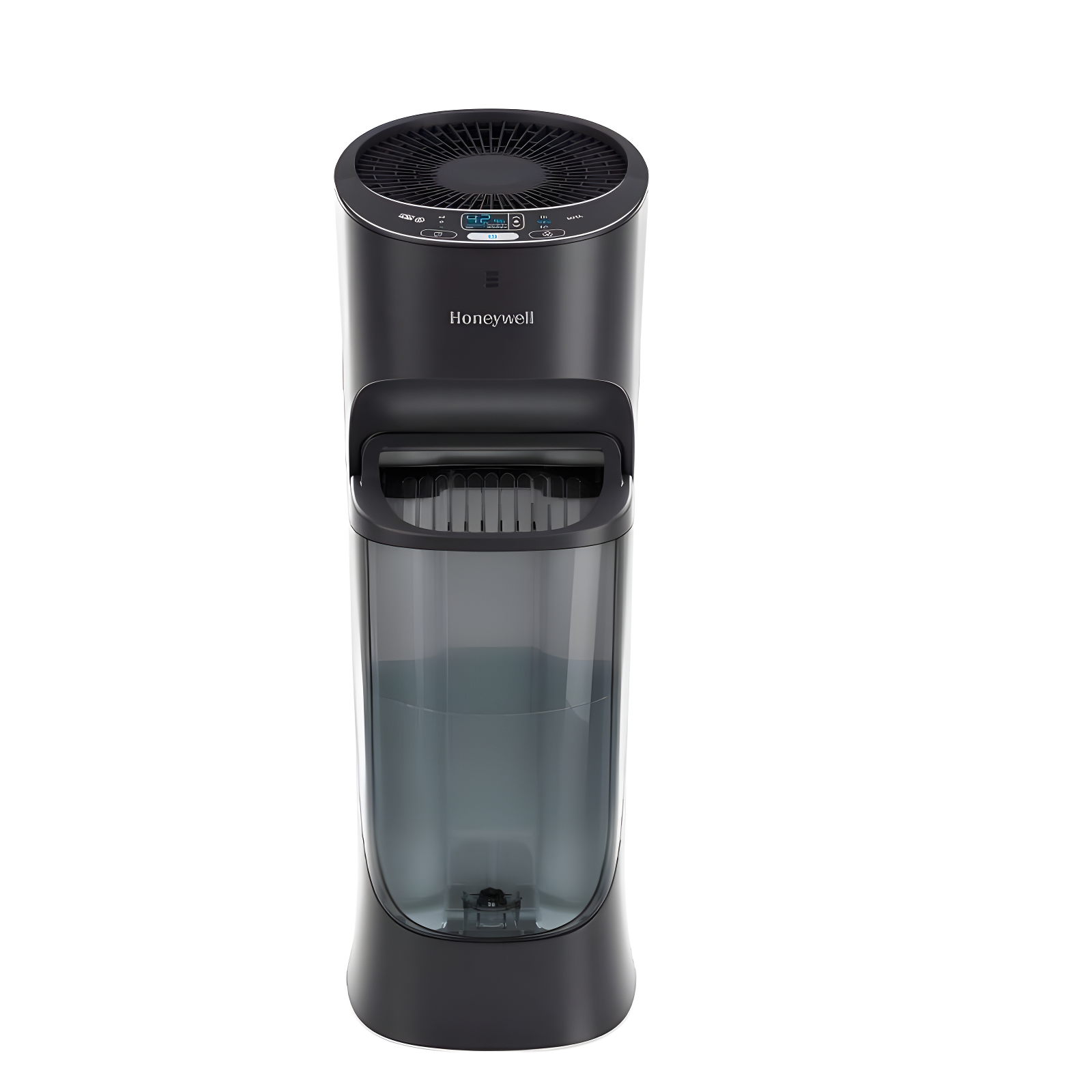 BEACHWATER POOL & SPA, LLC Top Fill Tower Humidifier, Digital Humidistat, Cool Mist Humidifier For Bedroom, Home Or Office With Space Saving Tower Design