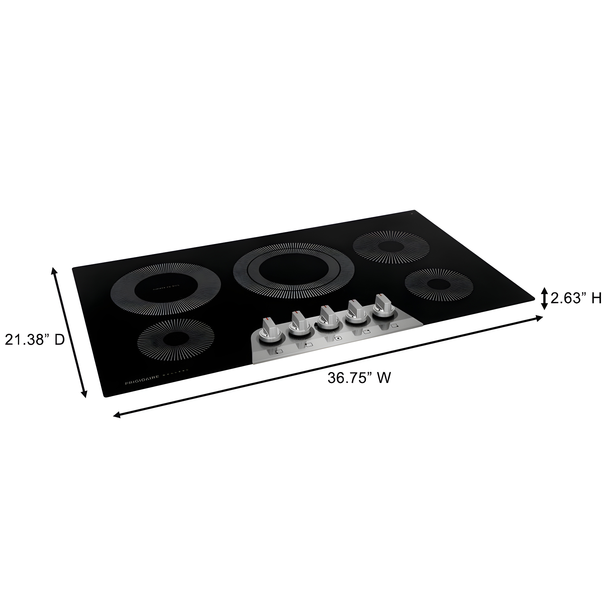 36.75"" Electric Cooktop with 5 Elements