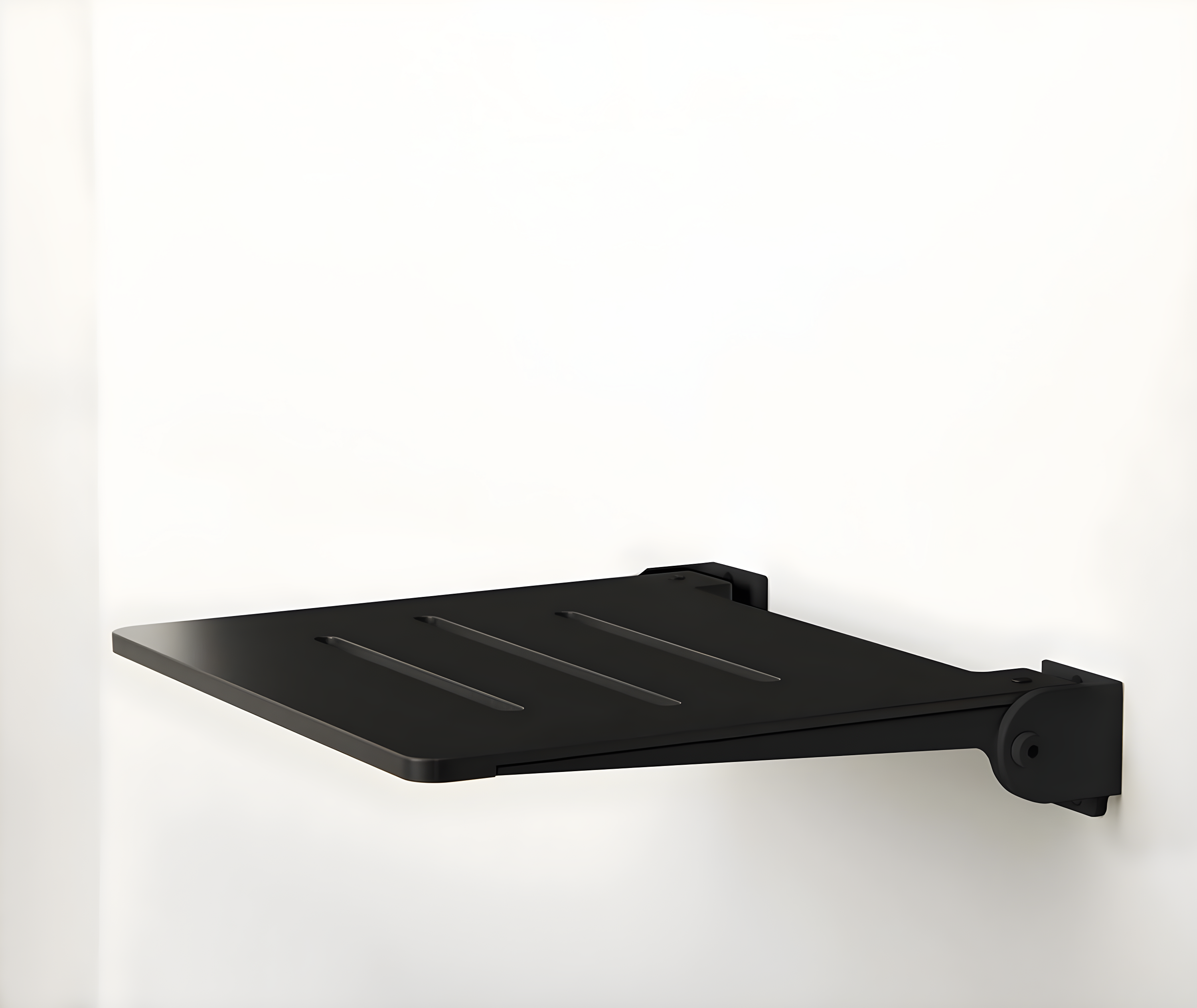 Seachrome SHAFSL-185155-PBS-S-MB SlimLine Folding Shower Bench Seat