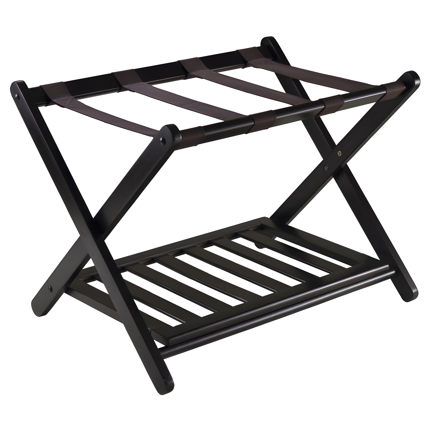 Folding Wood Luggage Rack