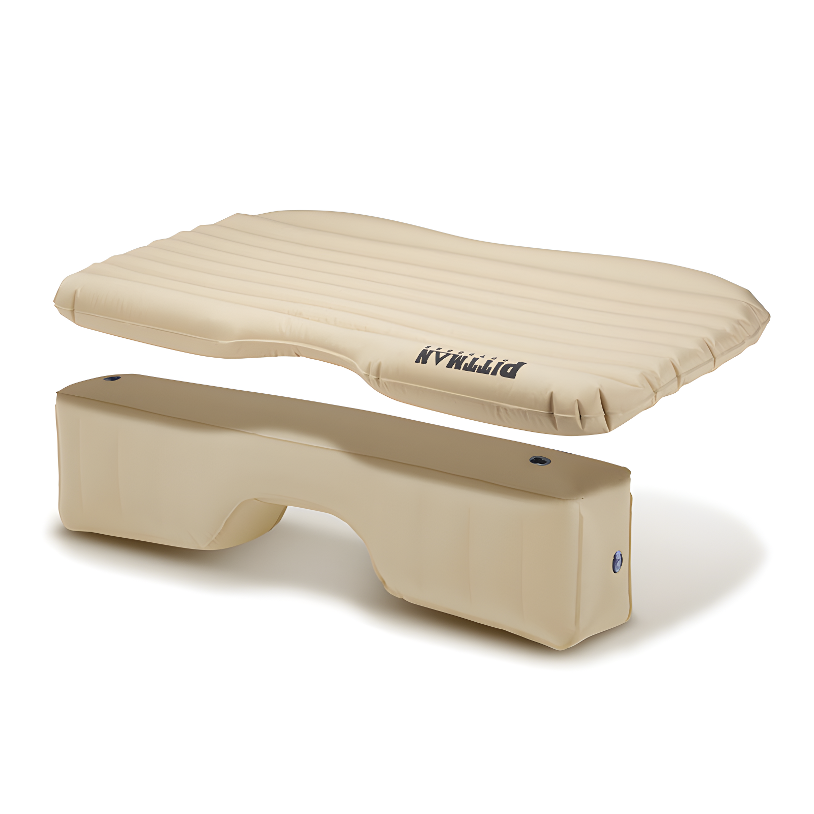 Pittman Outdoors AirBedz Inflatable PVC Rear Seat Air Mattress - Mid-Size Fits Jeeps, Car, SUV’s & Mid-Size Trucks, Comes with Portable DC Air Pump