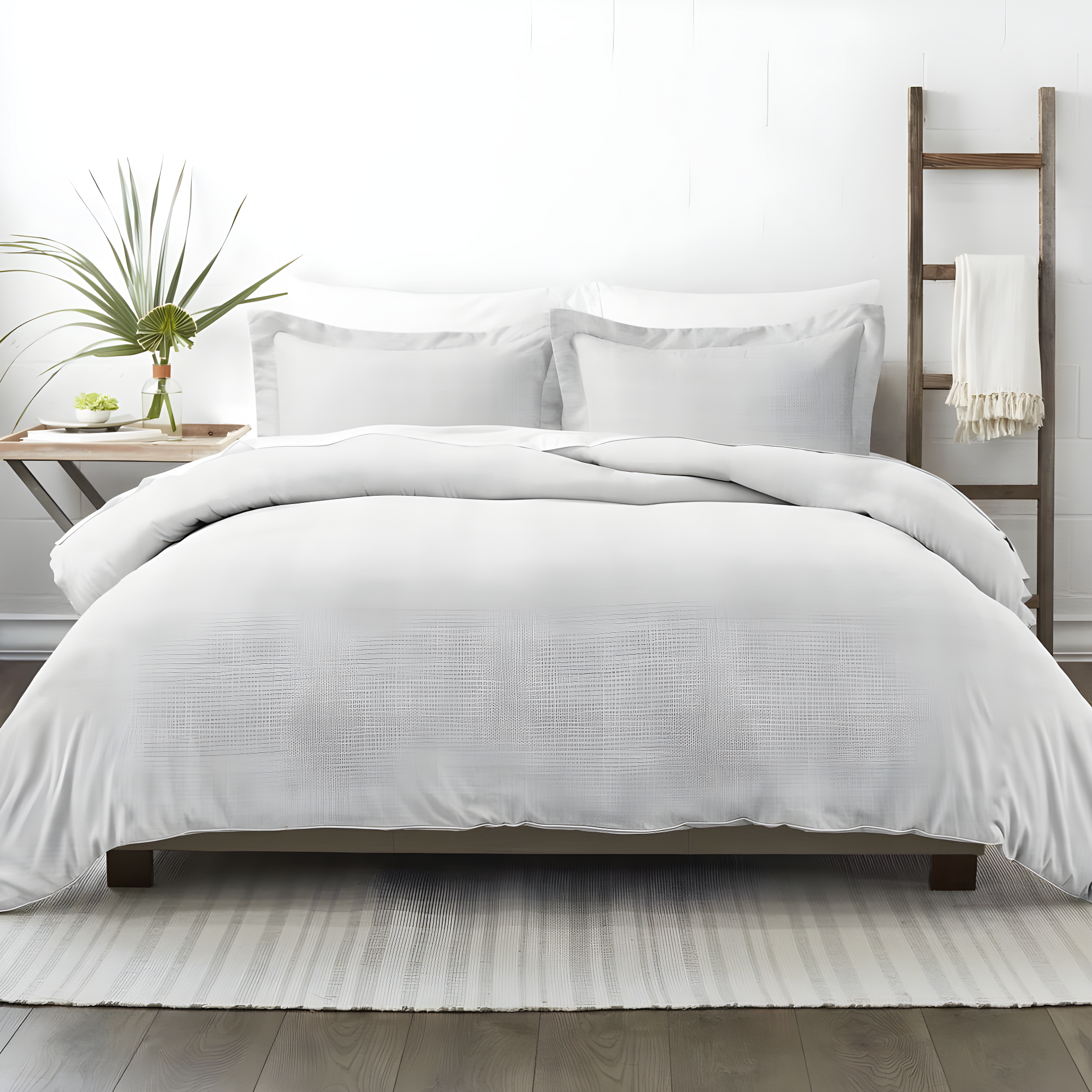 IEnjoy Home Super Soft Double Brushed Duvet Cover Set