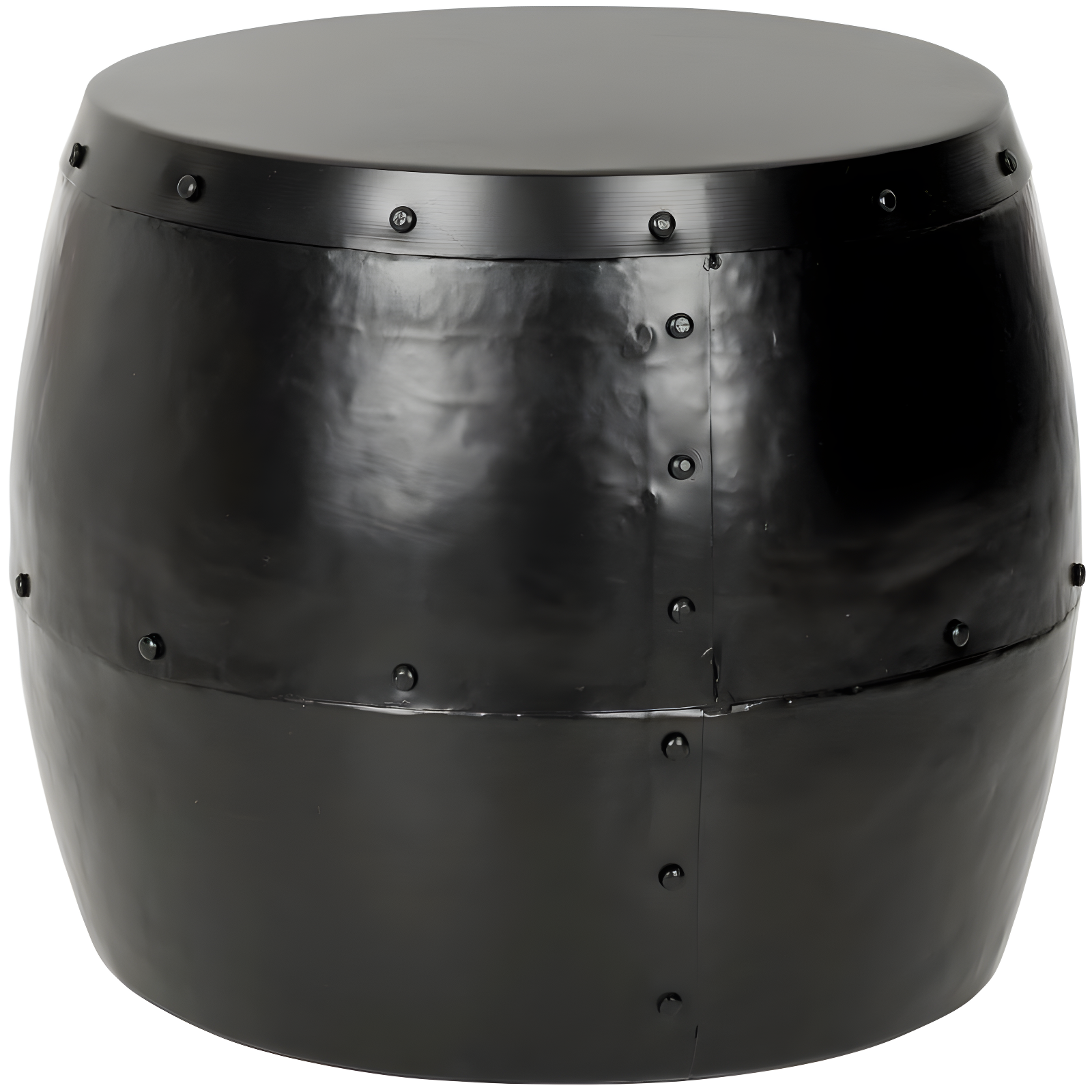 17 Stories Iron Accent Stool