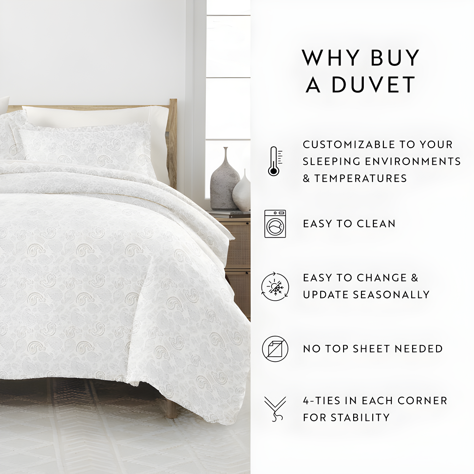 Becky Cameron™ Modern & Contemporary Paisley Duvet Cover Set