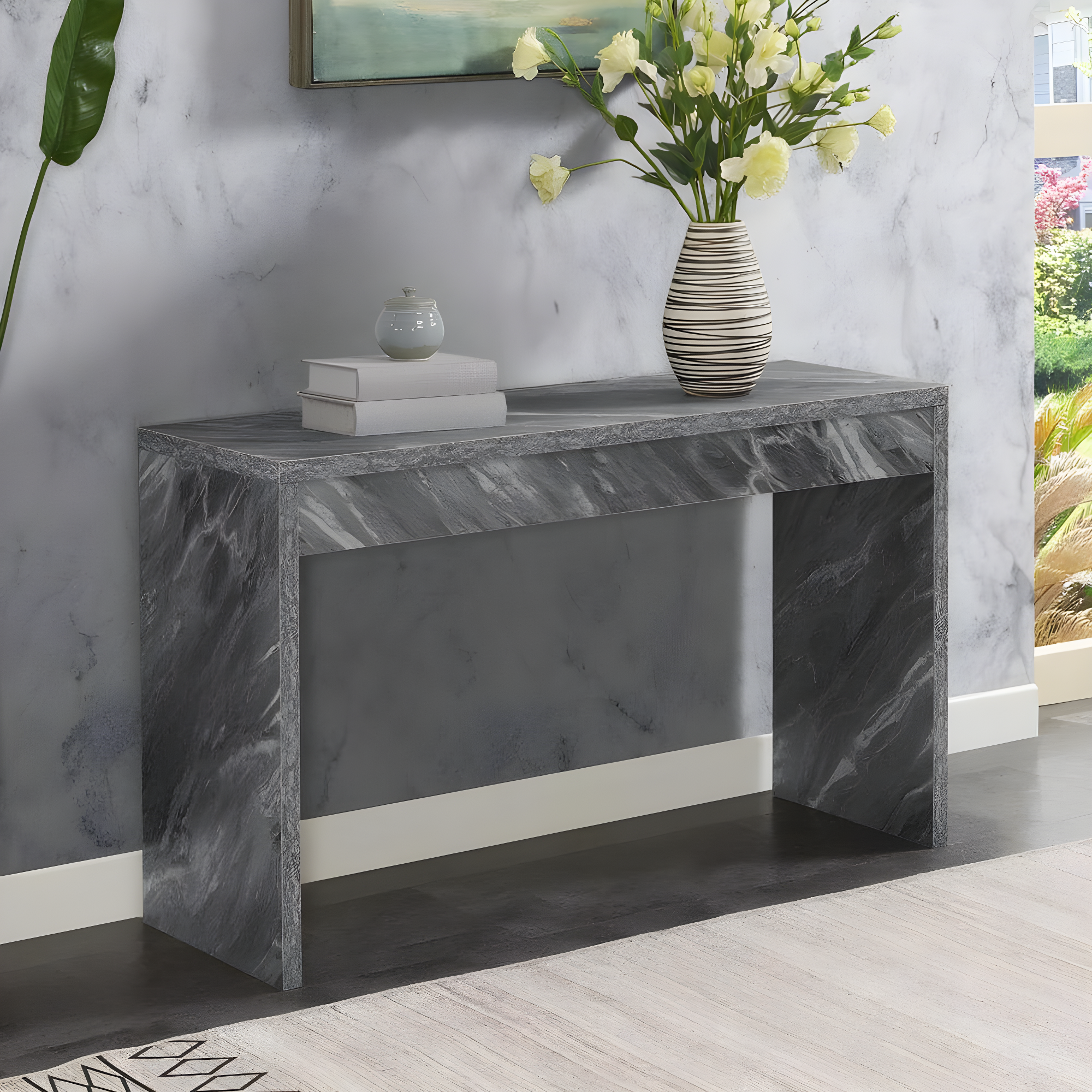 Convenience Concepts Northfield Hall Console Table/Desk Multiple Finishes