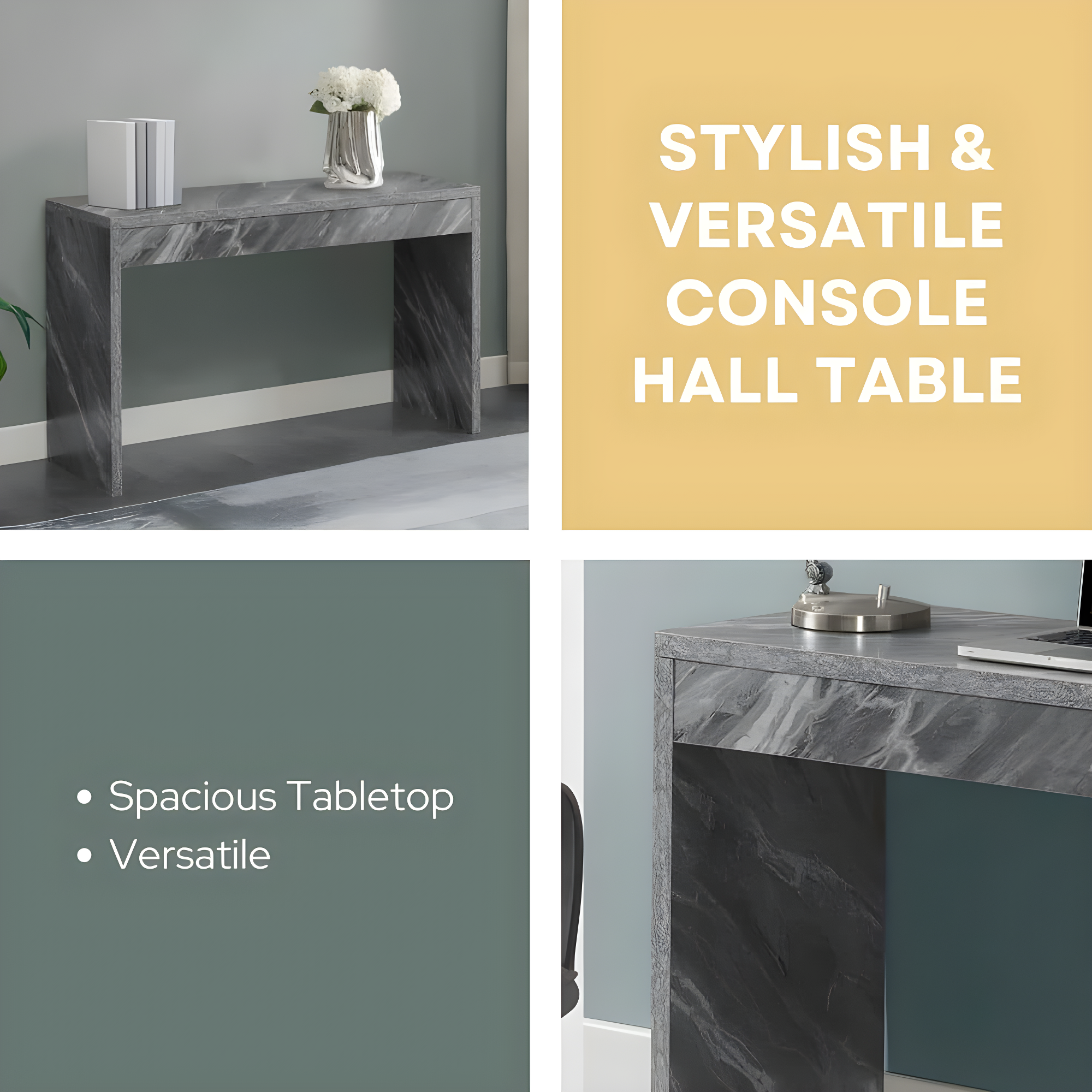 Convenience Concepts Northfield Hall Console Table/Desk Multiple Finishes