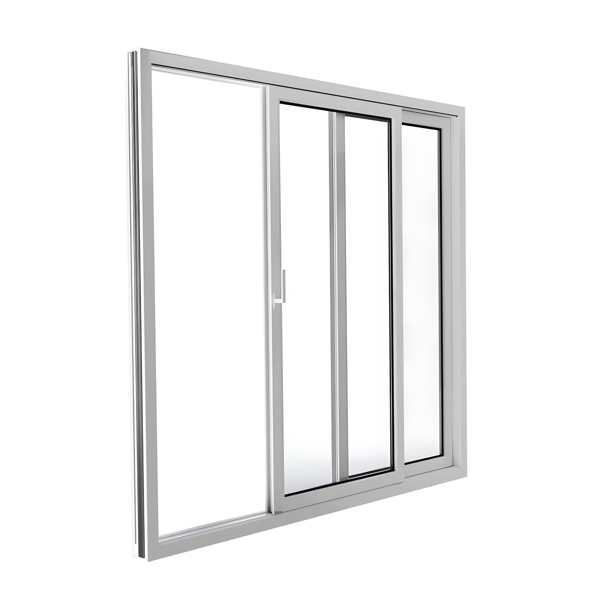 VDomDoors 8166 80'' Double Pane Patio Doors