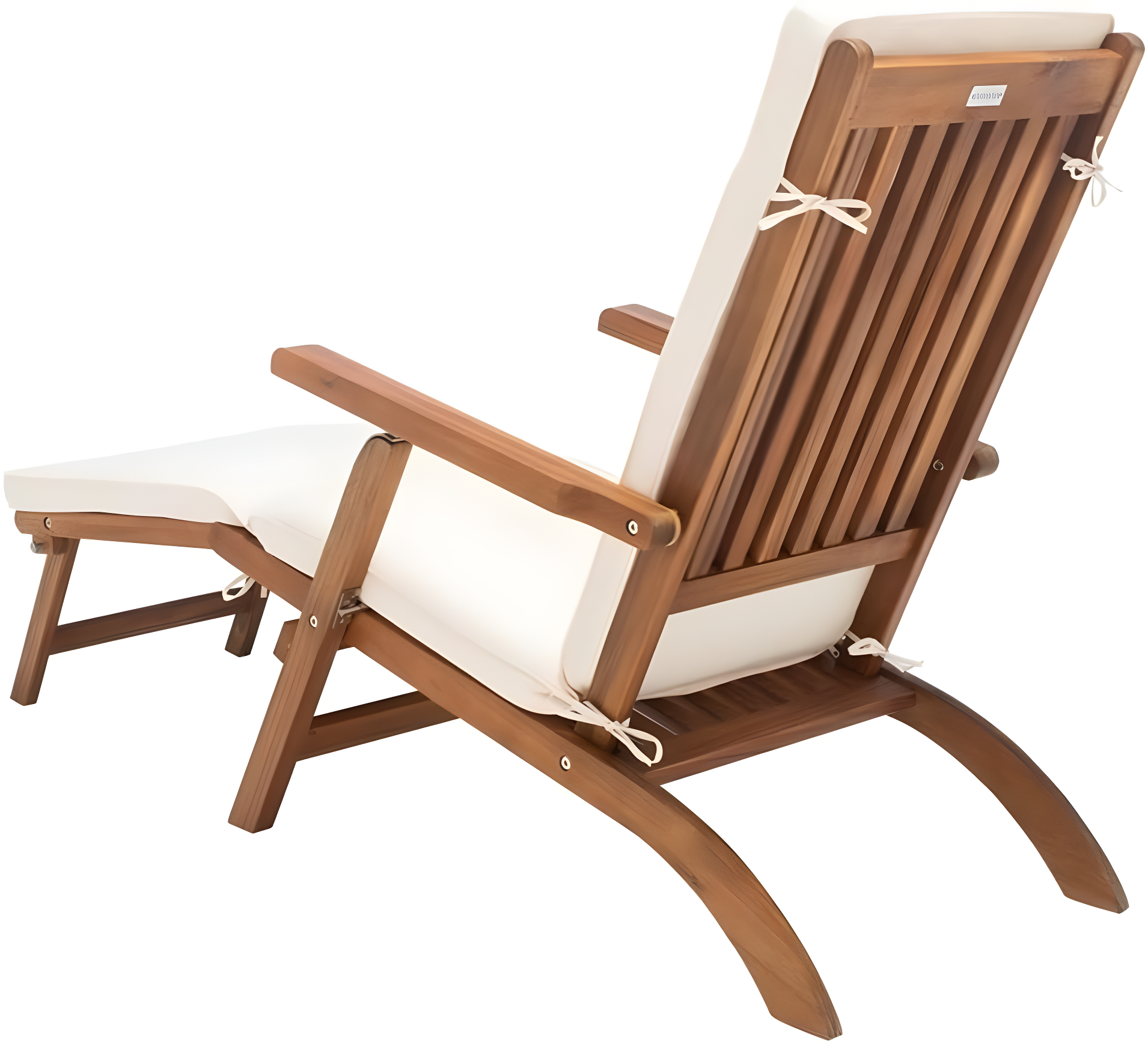 Palmdale Lounge Chair - Outdoor - PAT7015 - Natural/Beige -Safavieh