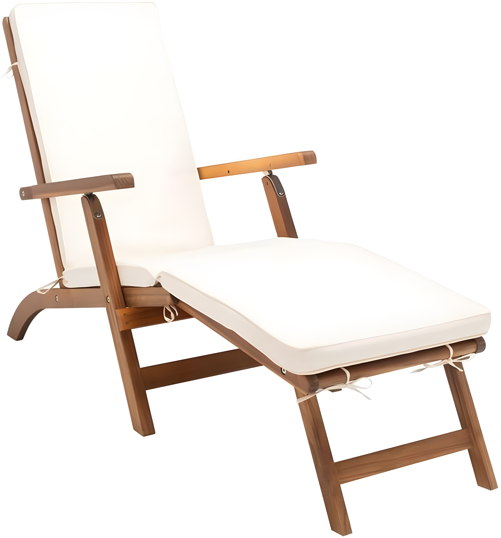 Palmdale Lounge Chair - Outdoor - PAT7015 - Natural/Beige -Safavieh